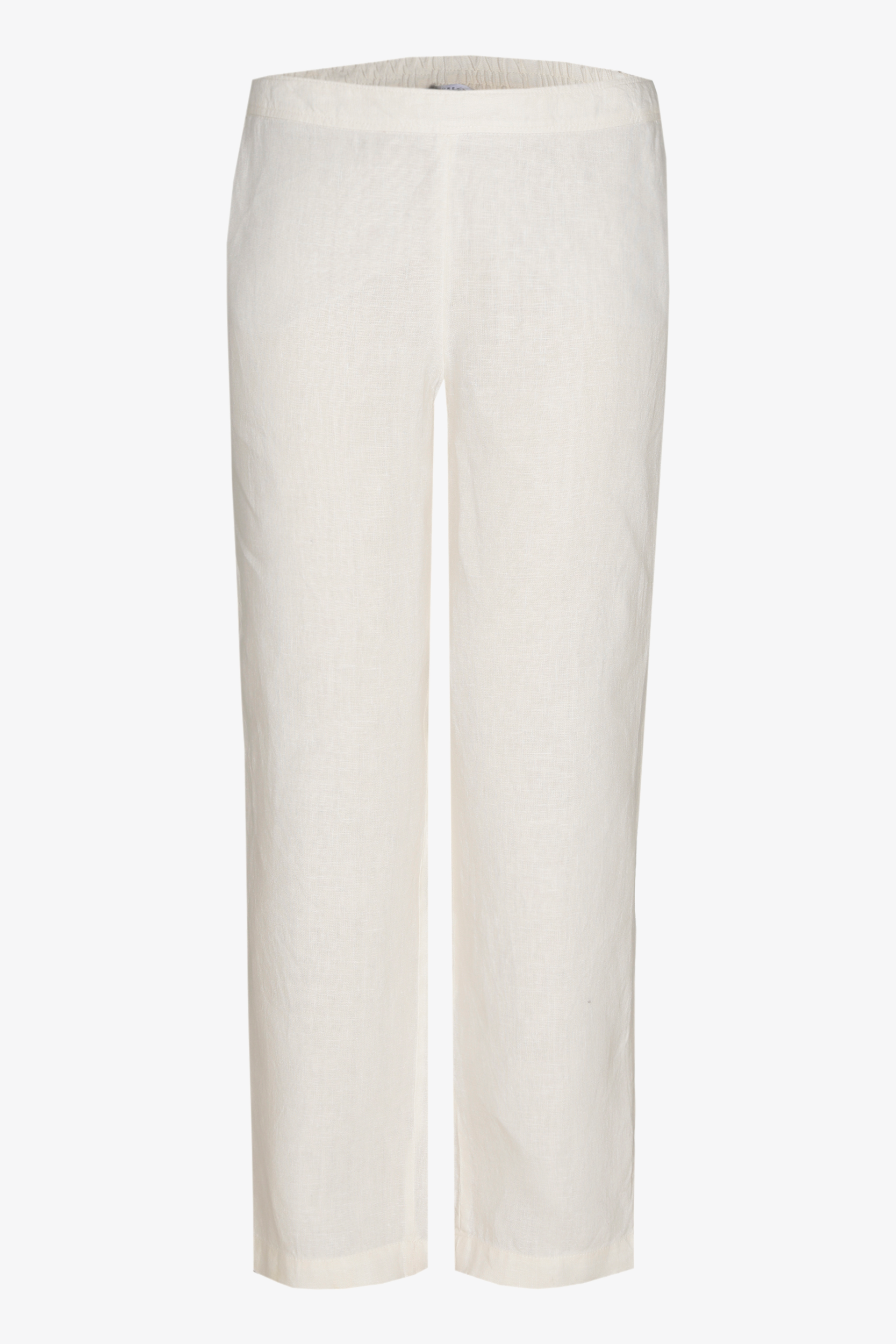 Pantalon en lin à jambes droites
