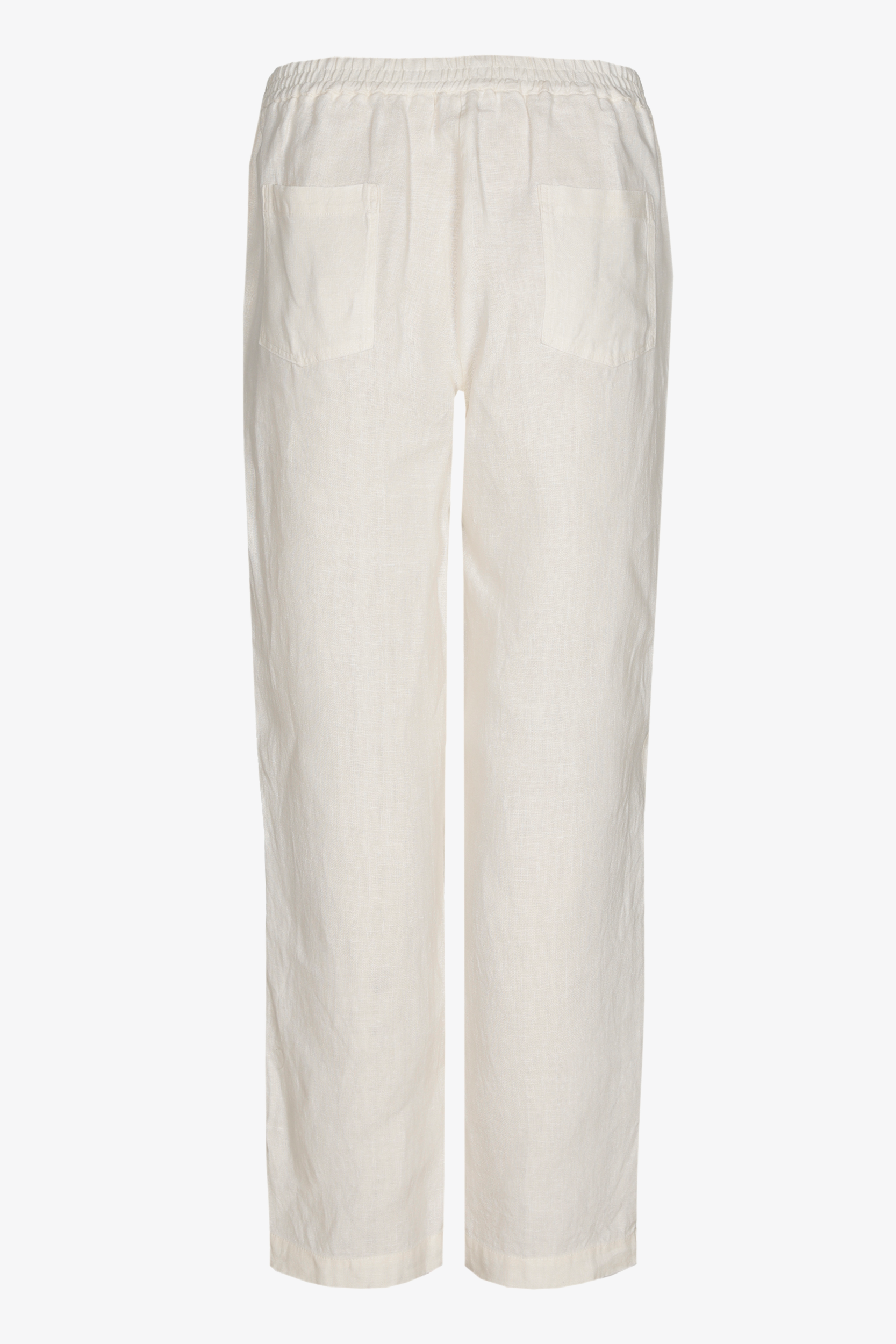 Pantalon en lin à jambes droites