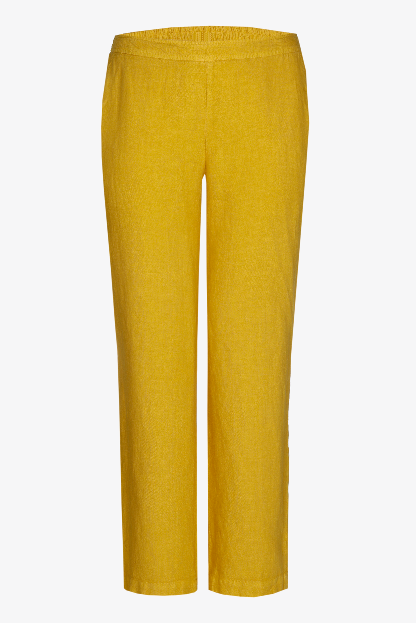 Pantalon en lin à jambes droites