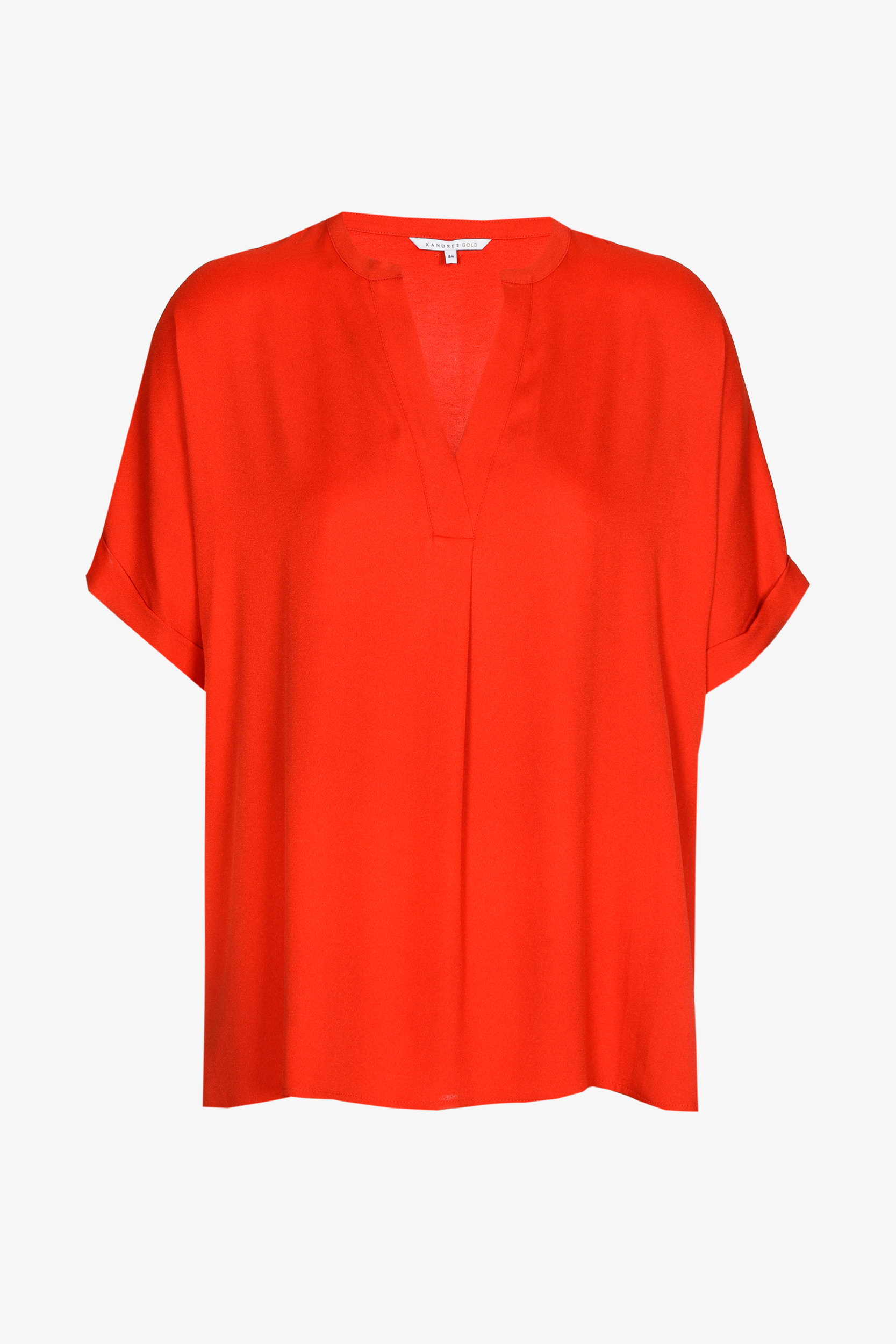 Elegante blouse met V-hals
