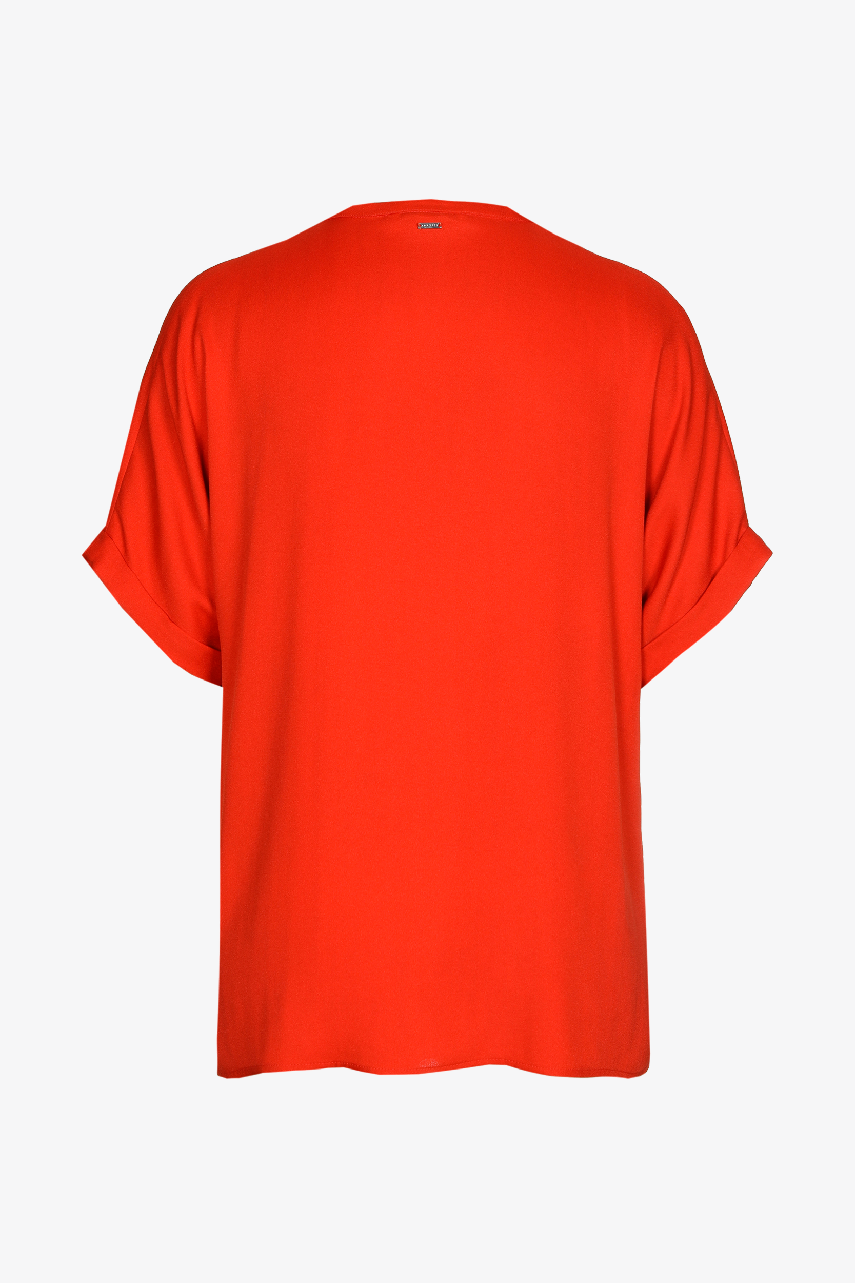 Elegante blouse met V-hals