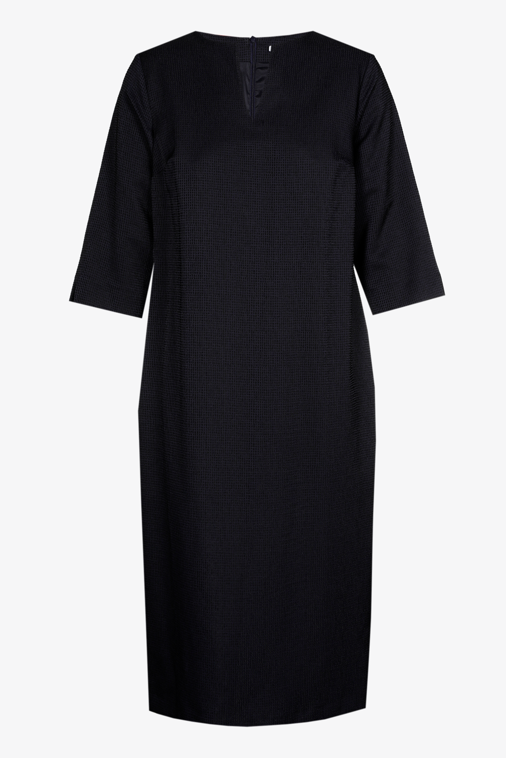 Robe ajustée à manches courtes