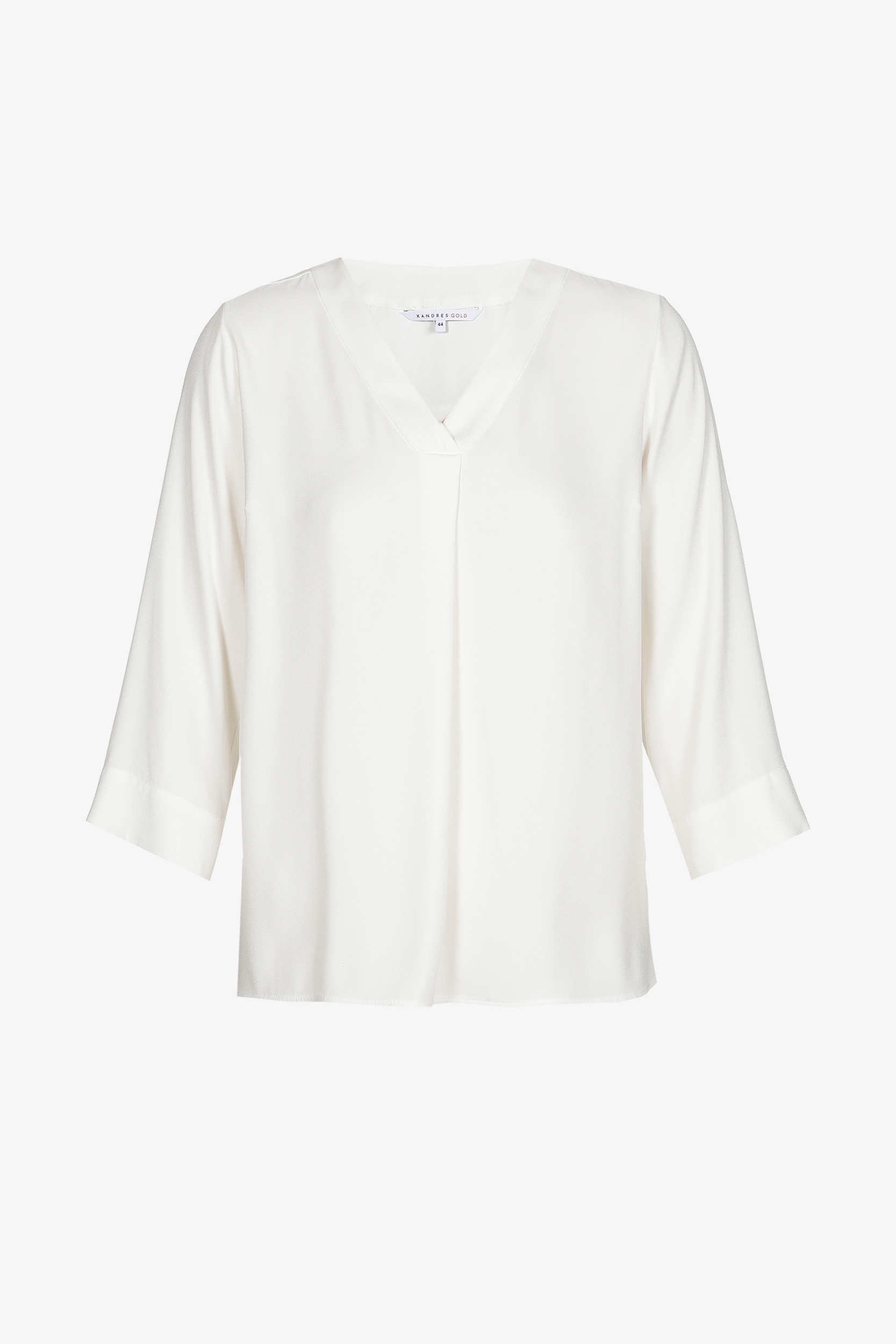 Blouse fluide à encolure en V