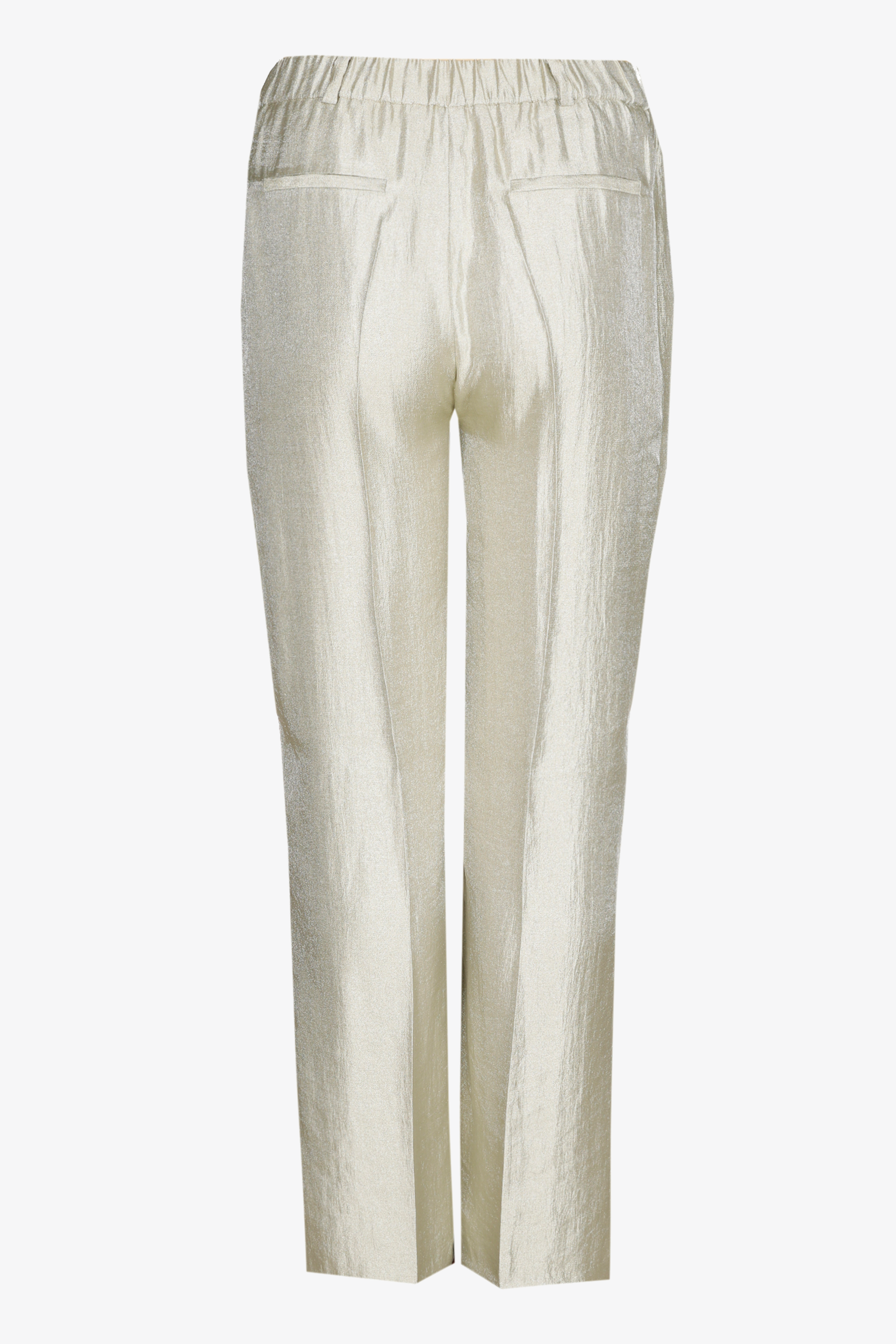 Pantalon brillant à jambes larges