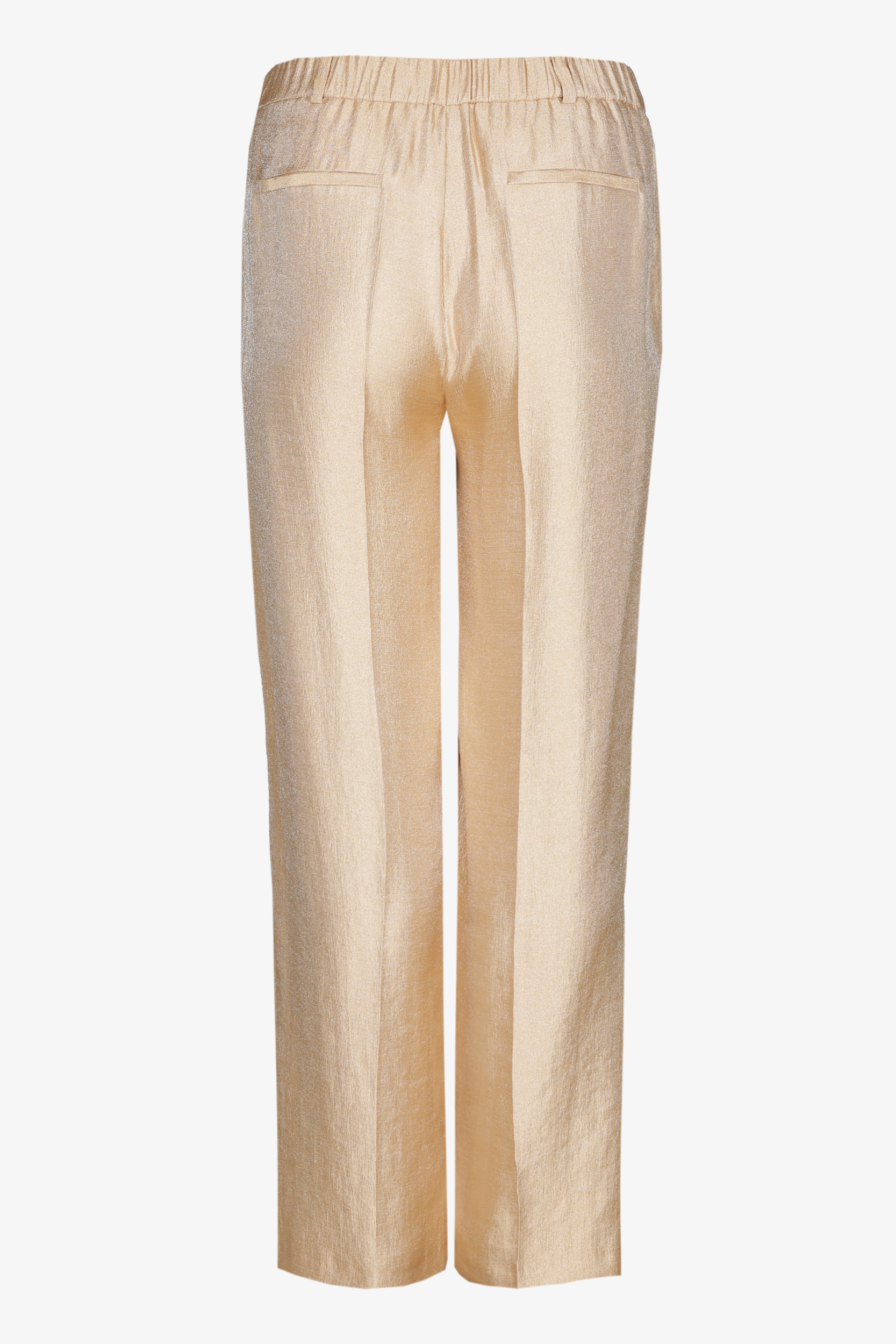 Pantalon brillant à jambes larges