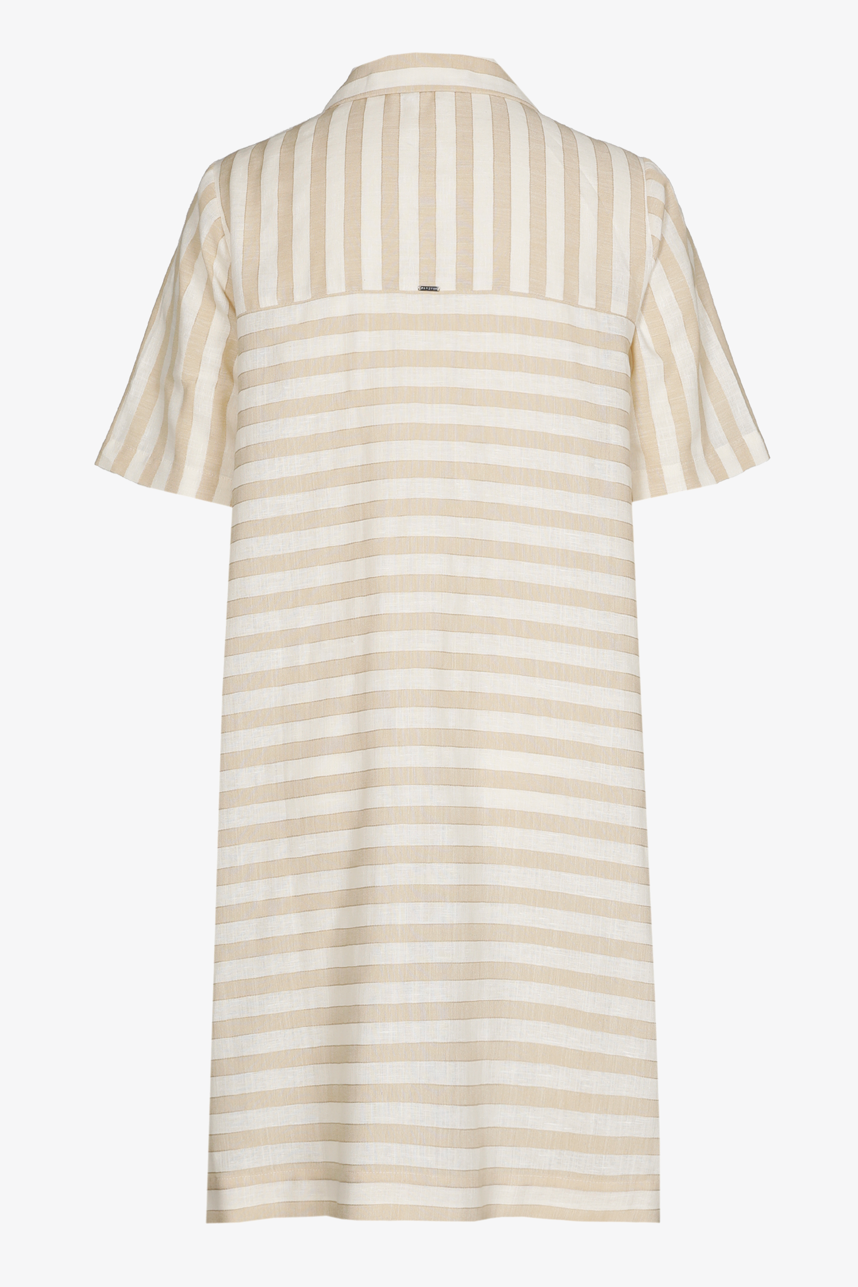 Robe courte rayée