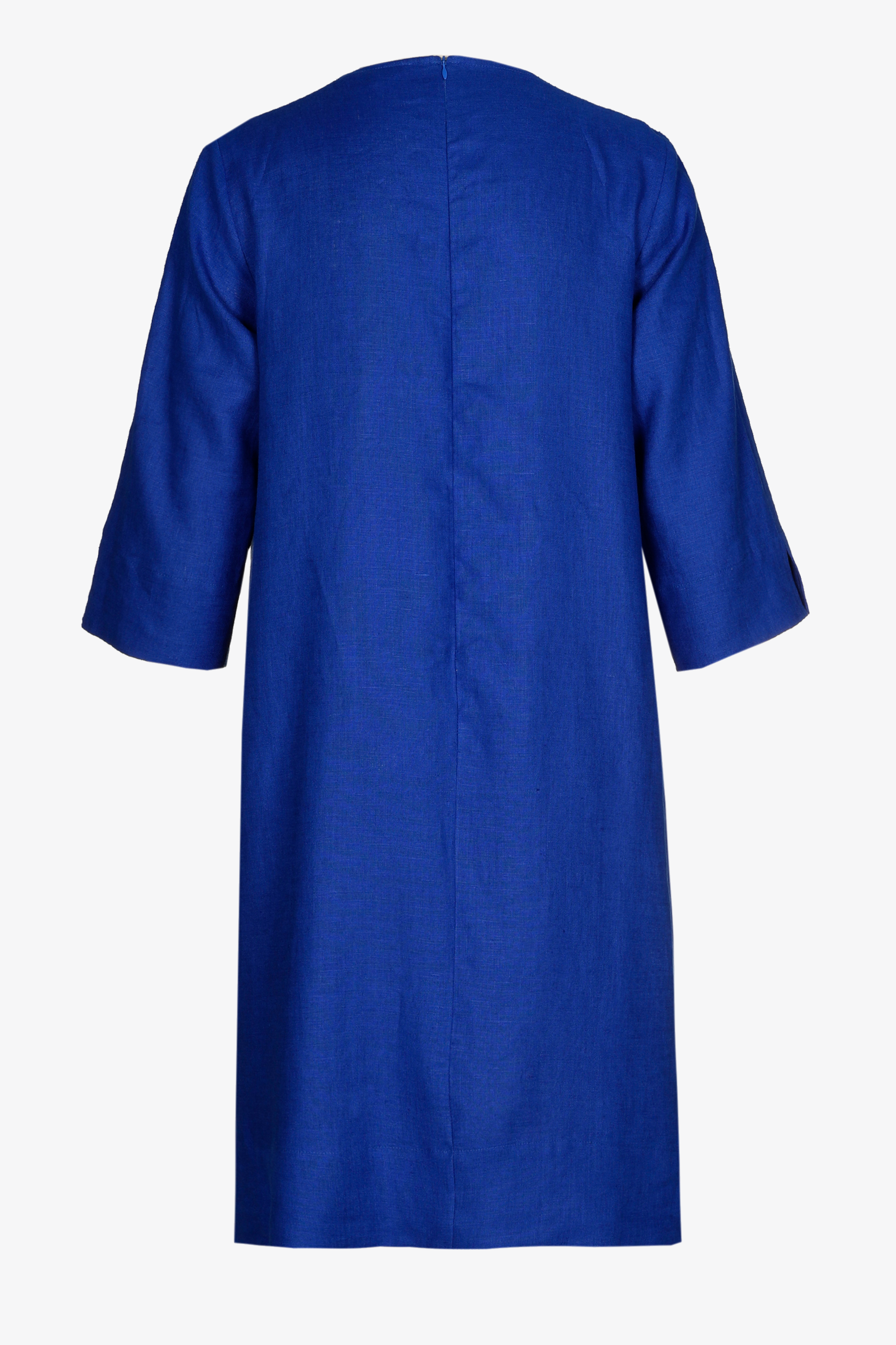 Robe en lin à encolure en V