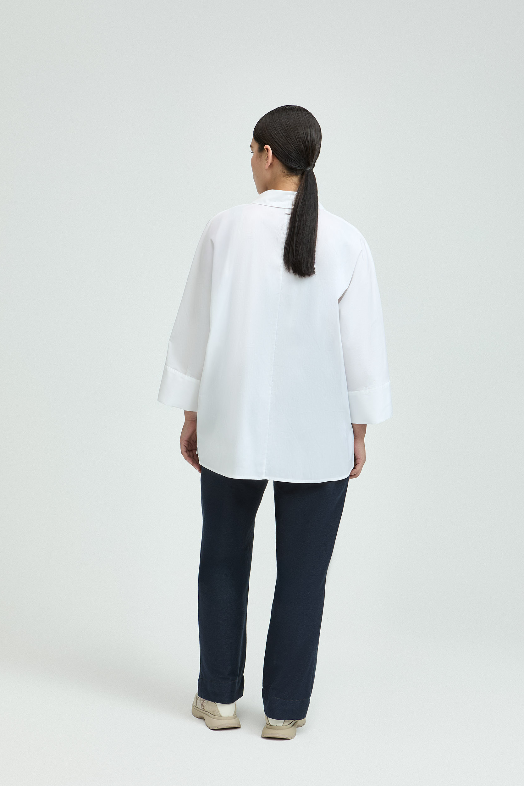 Lange hemdblouse