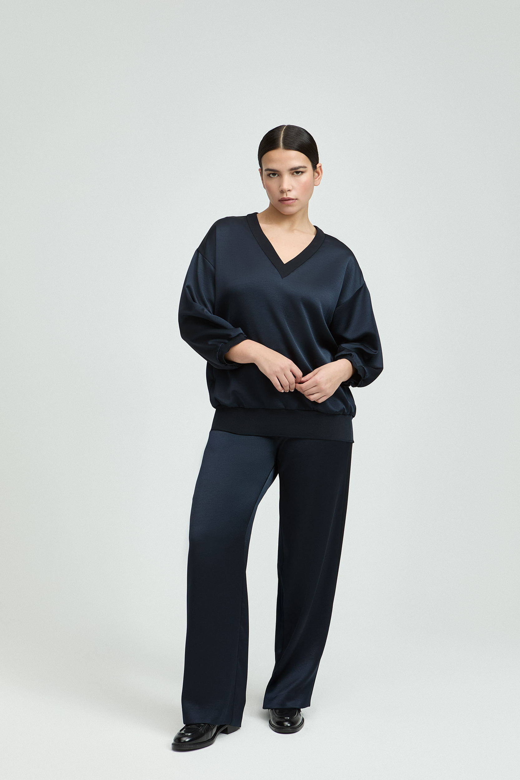 Blouse met lange mouwen