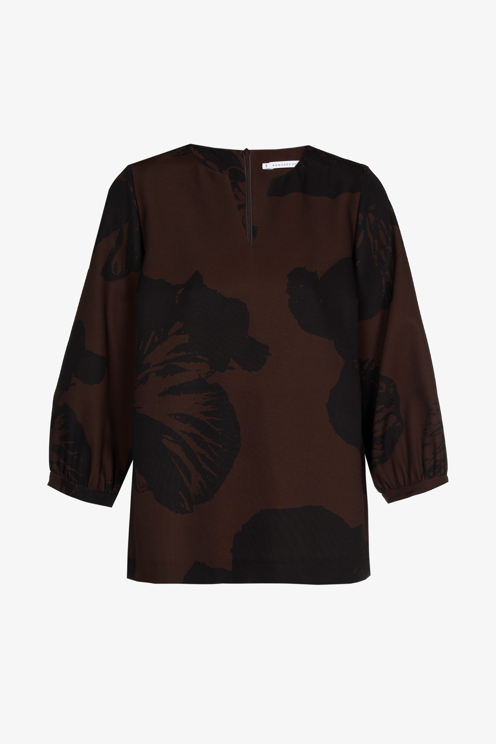 Blouse met pop-art bloemmotief