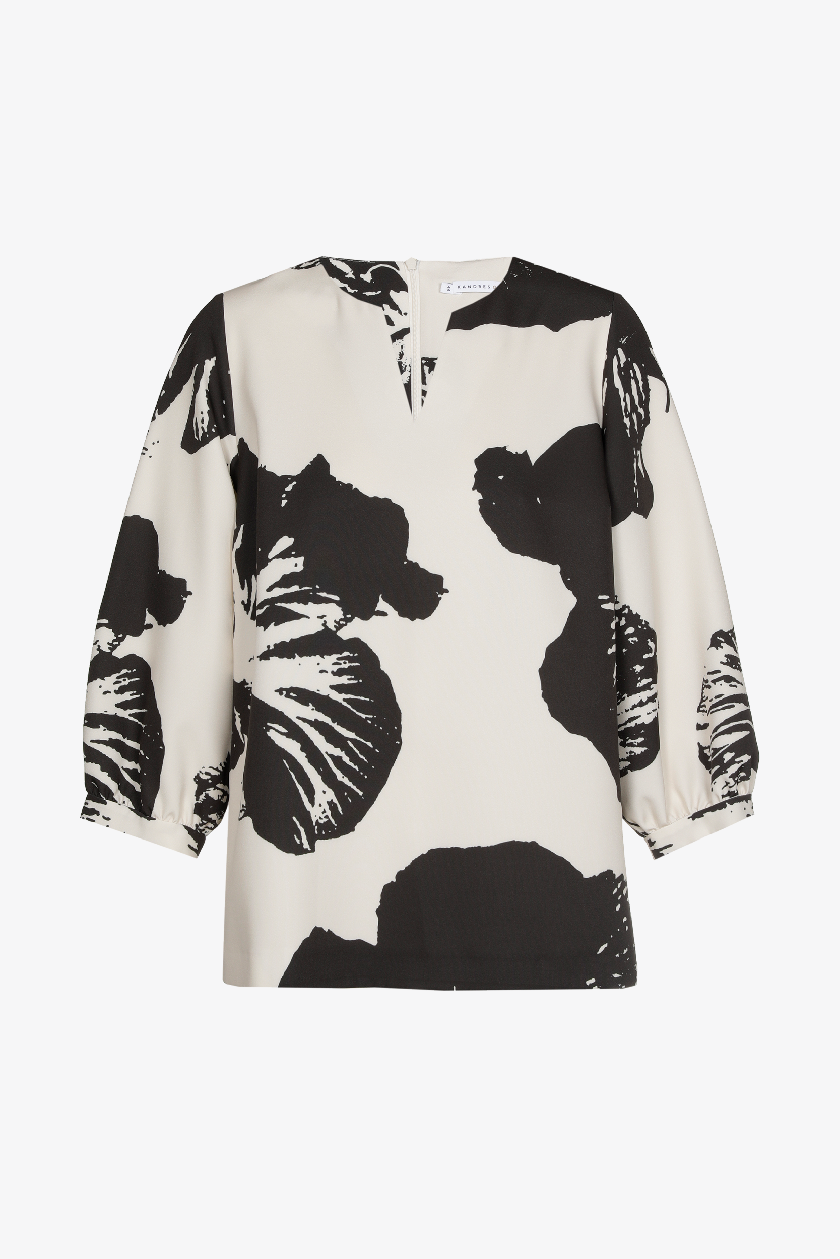 Blouse met pop-art bloemmotief