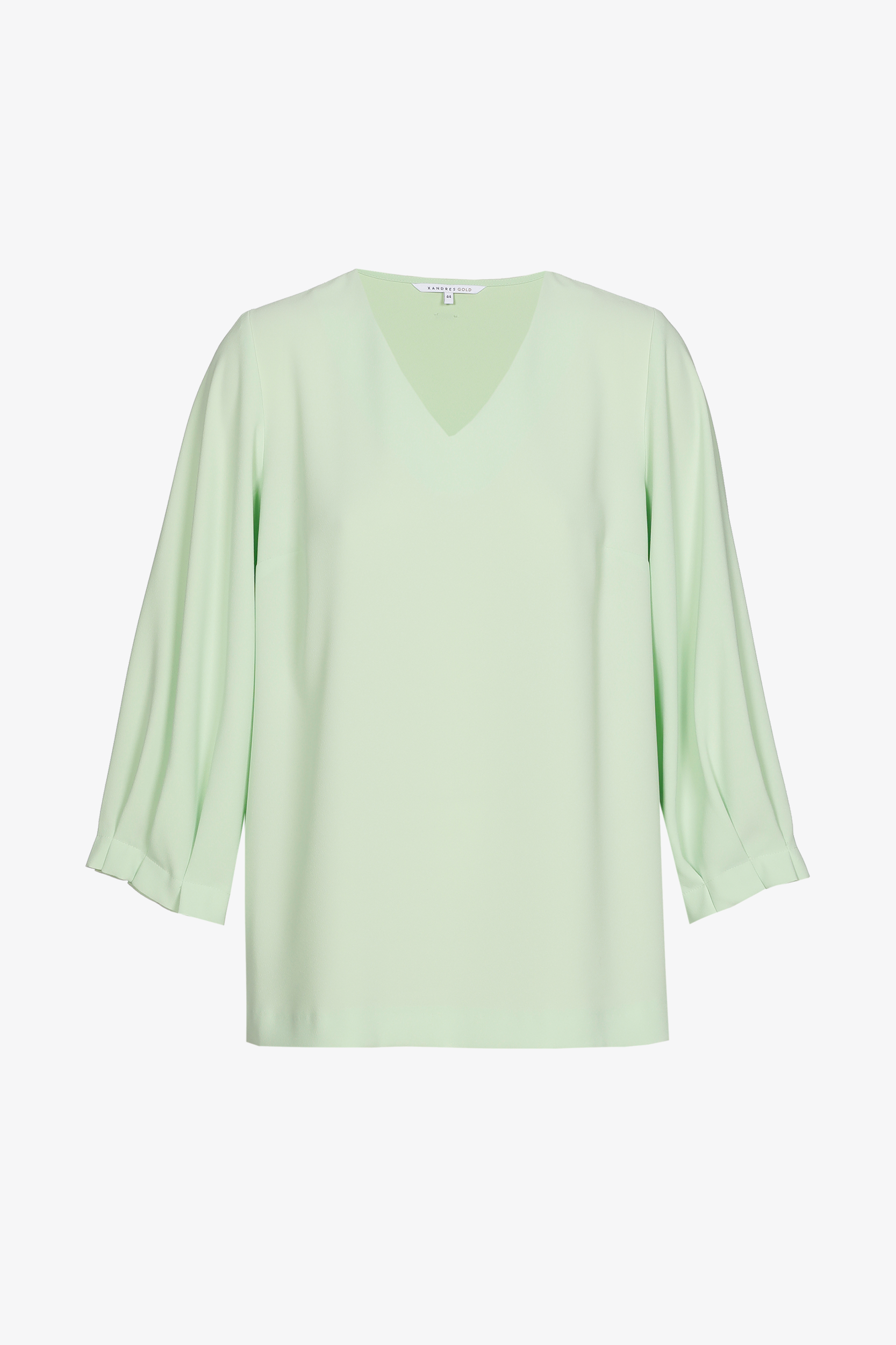 Blouse with elegant pleat detailing