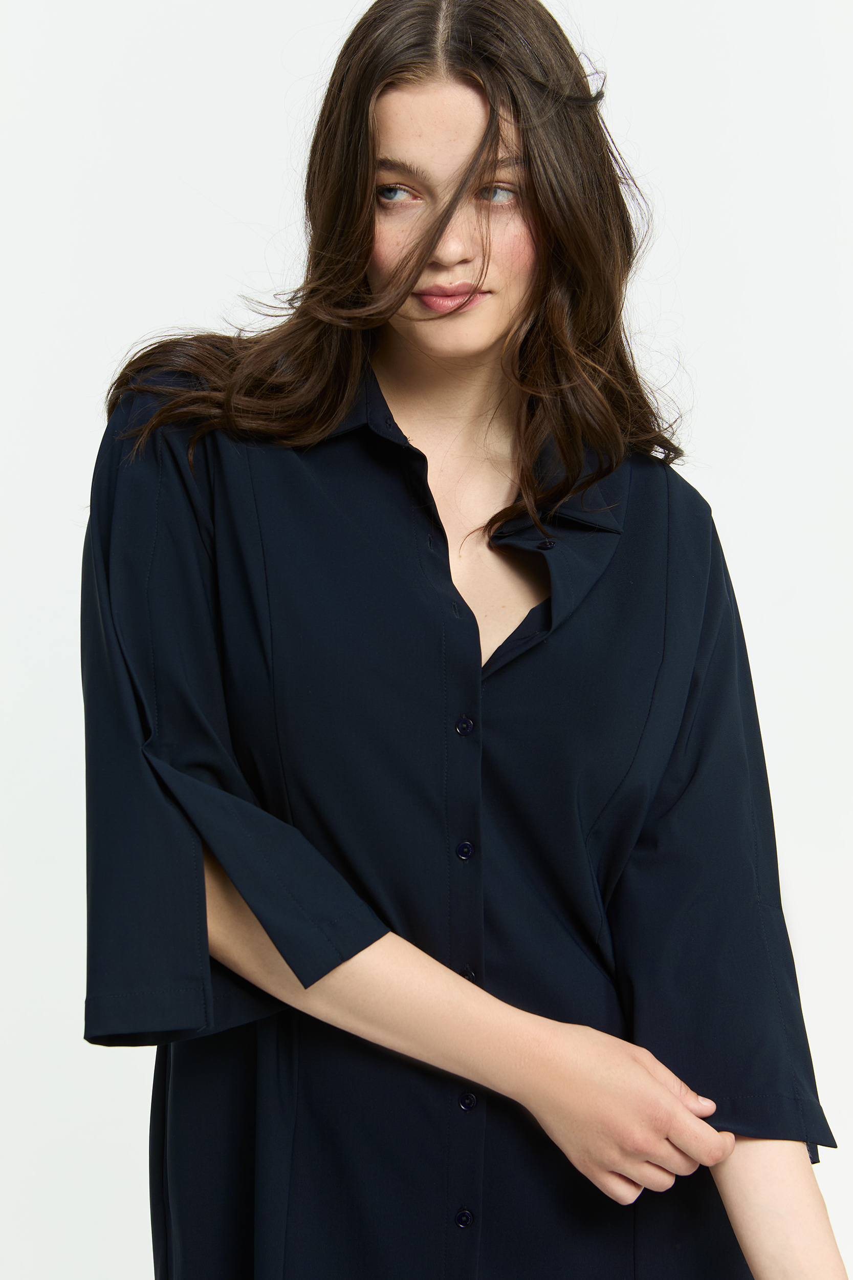 Robe boutonnée élégante