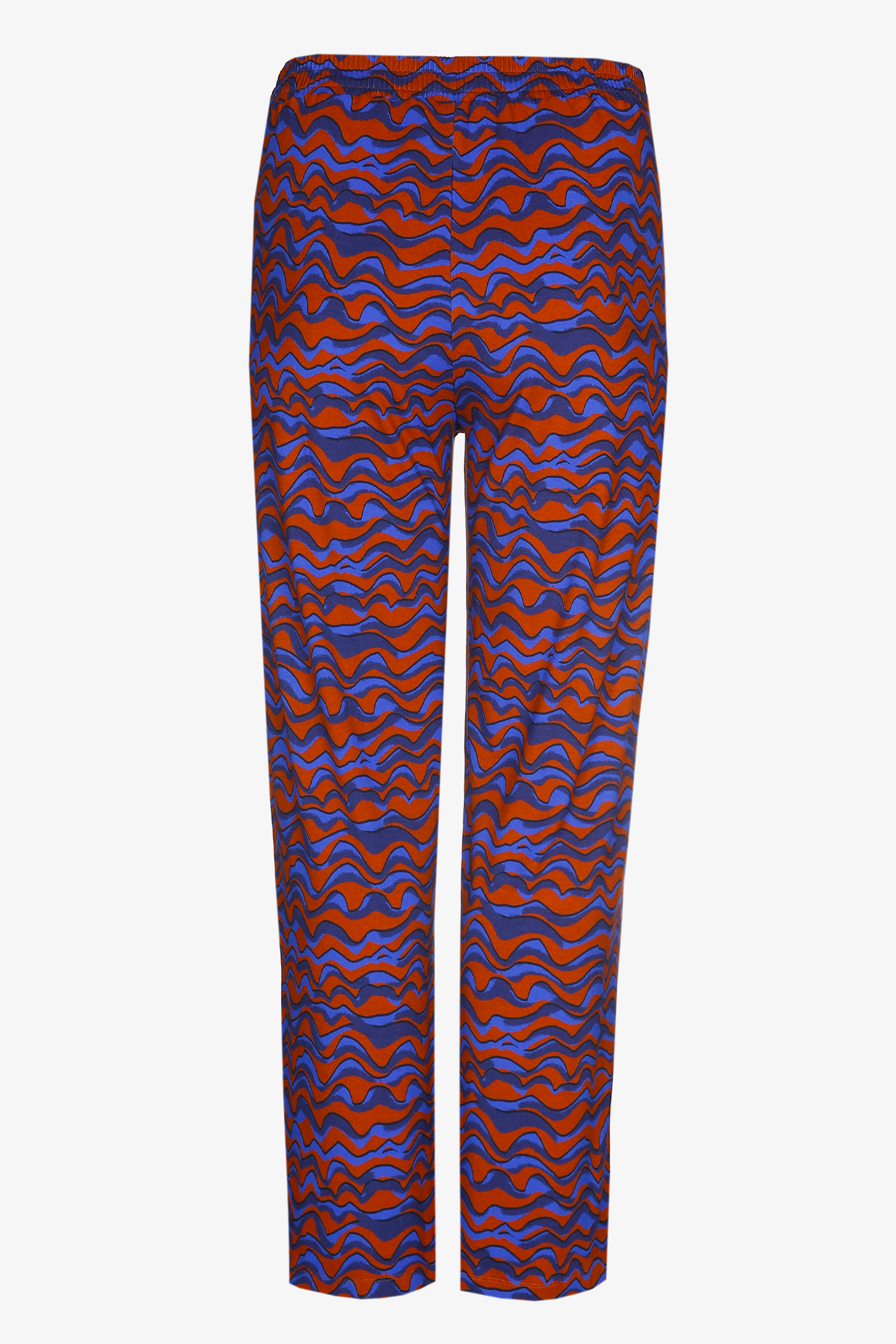 Hose mit originellem Muster