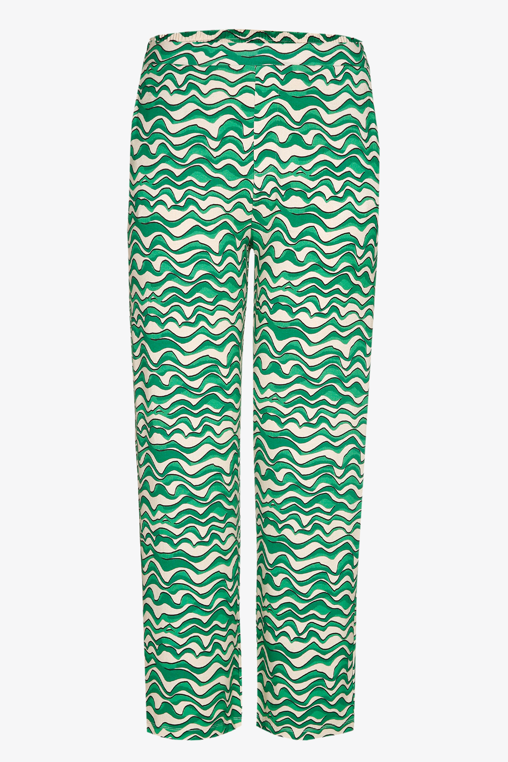 Trousers with original print