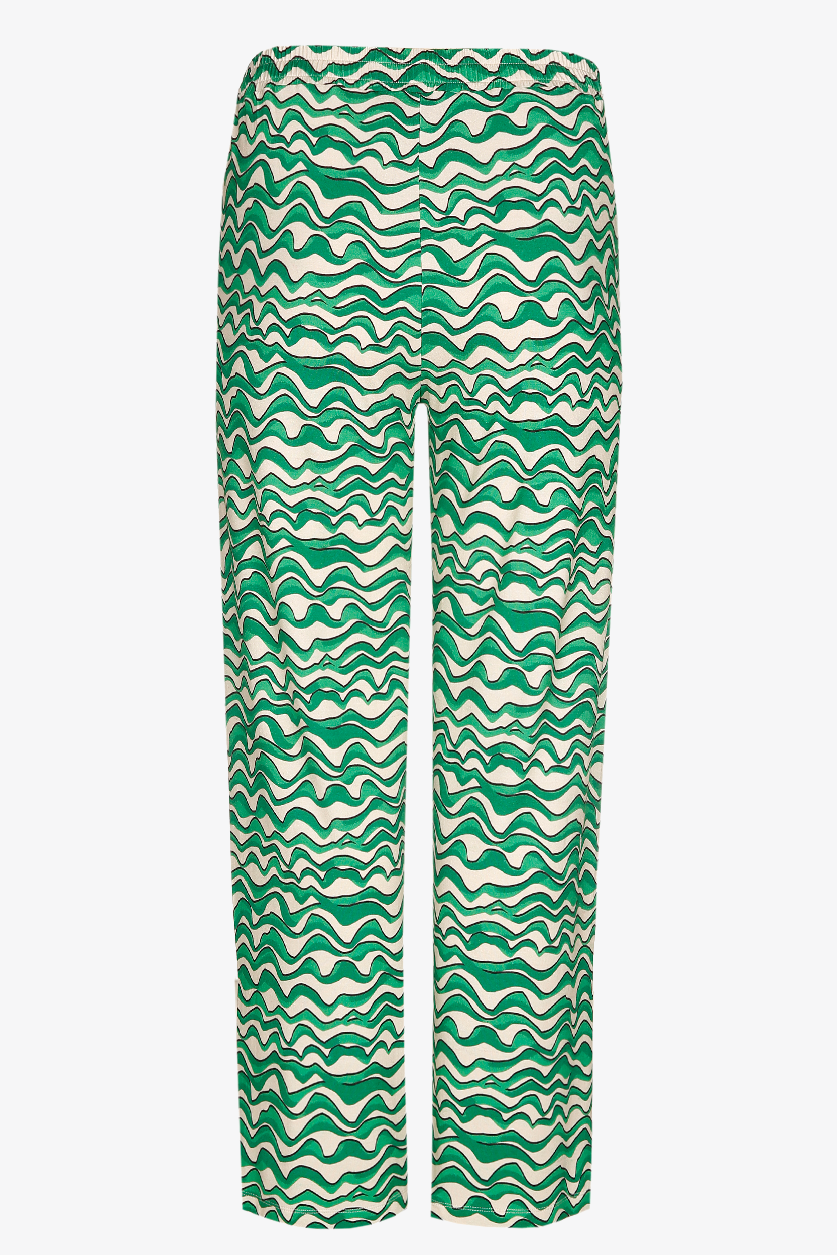 Trousers with original print