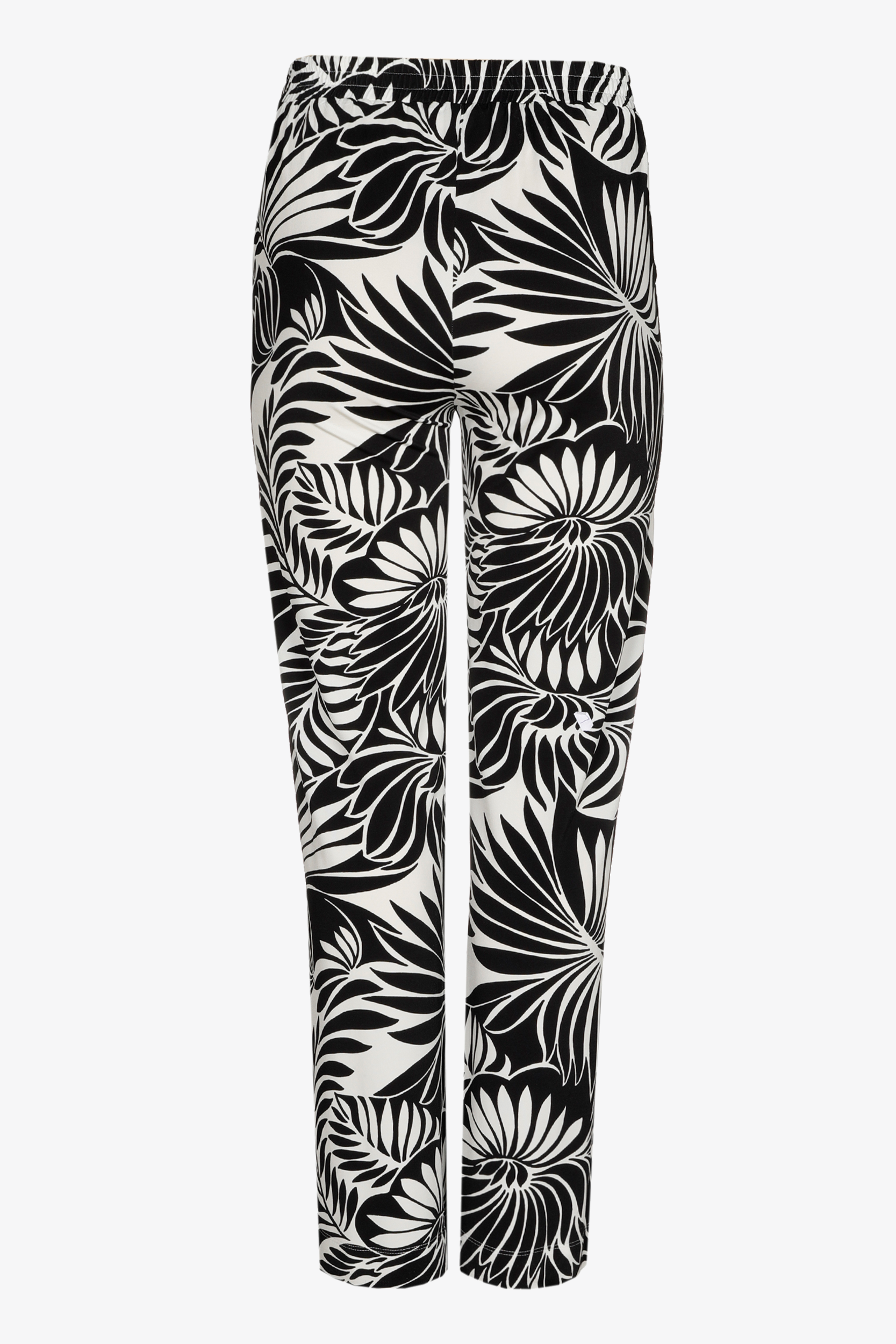 Pantalon à motif floral