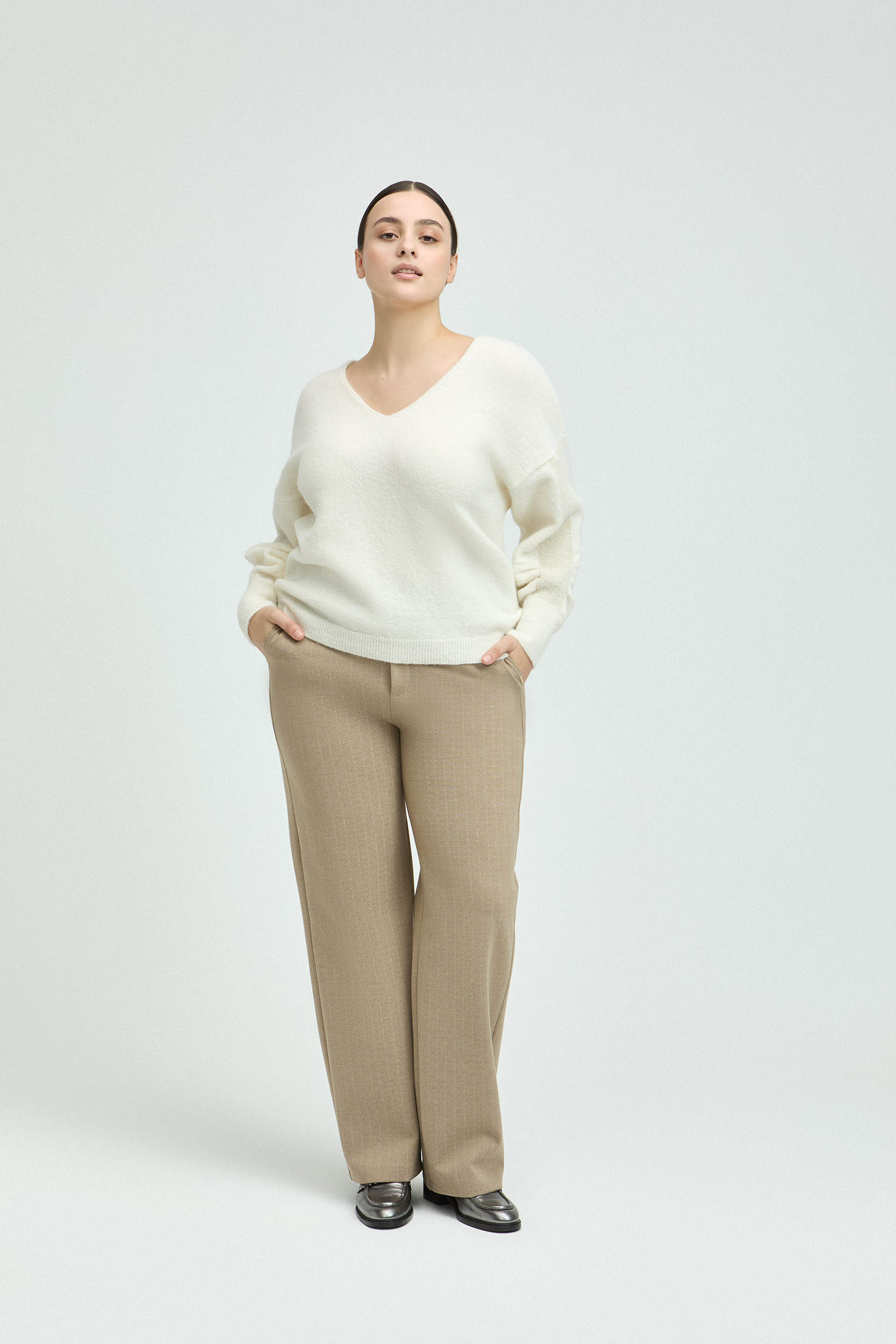 Smart pinstripe trousers 