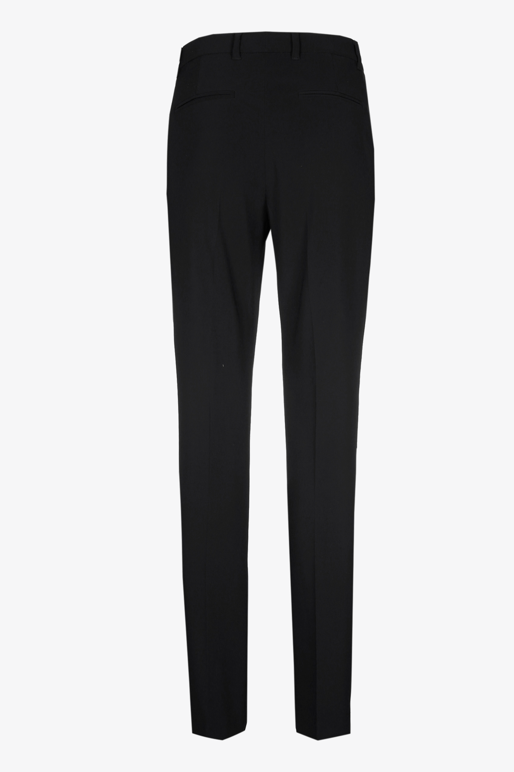 Black wrinkle-free chinos