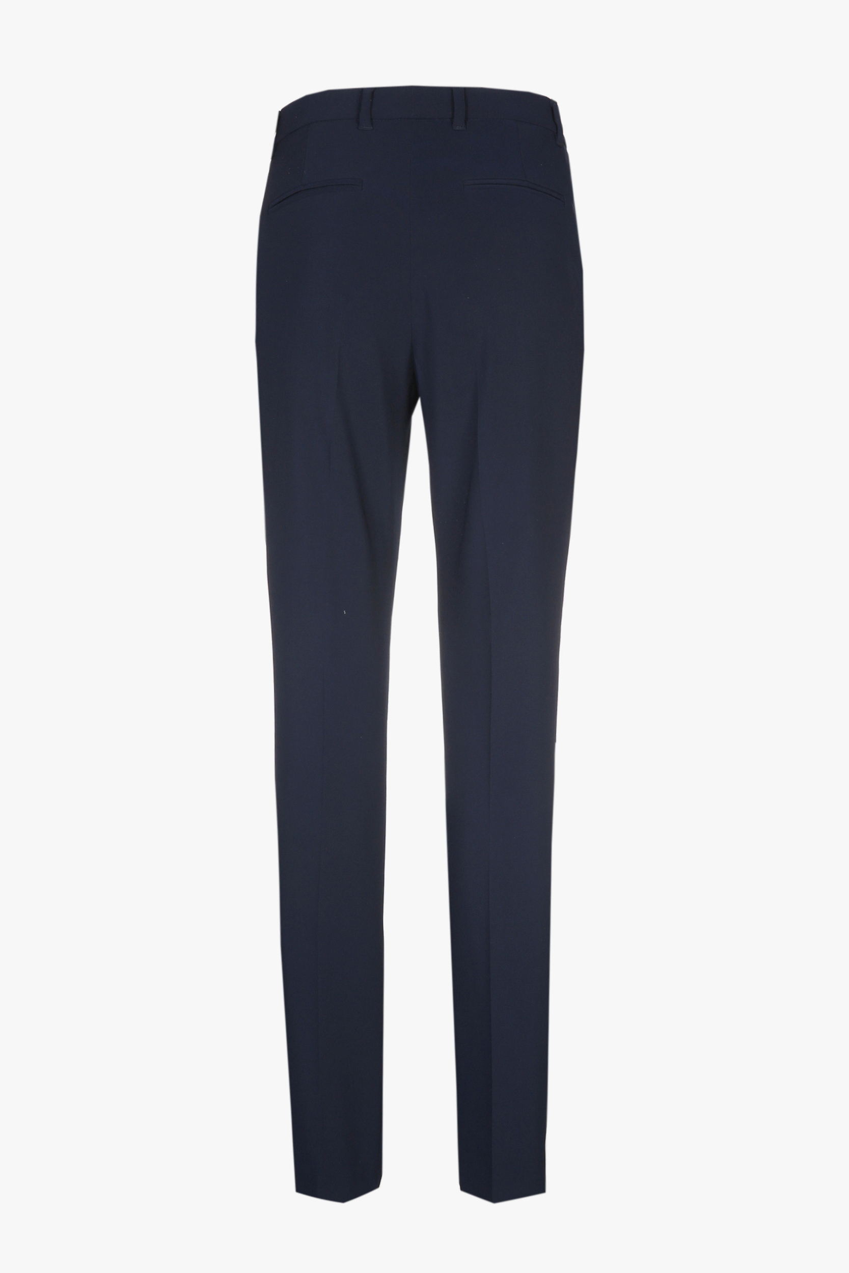 Dark-blue wrinkle-free chinos