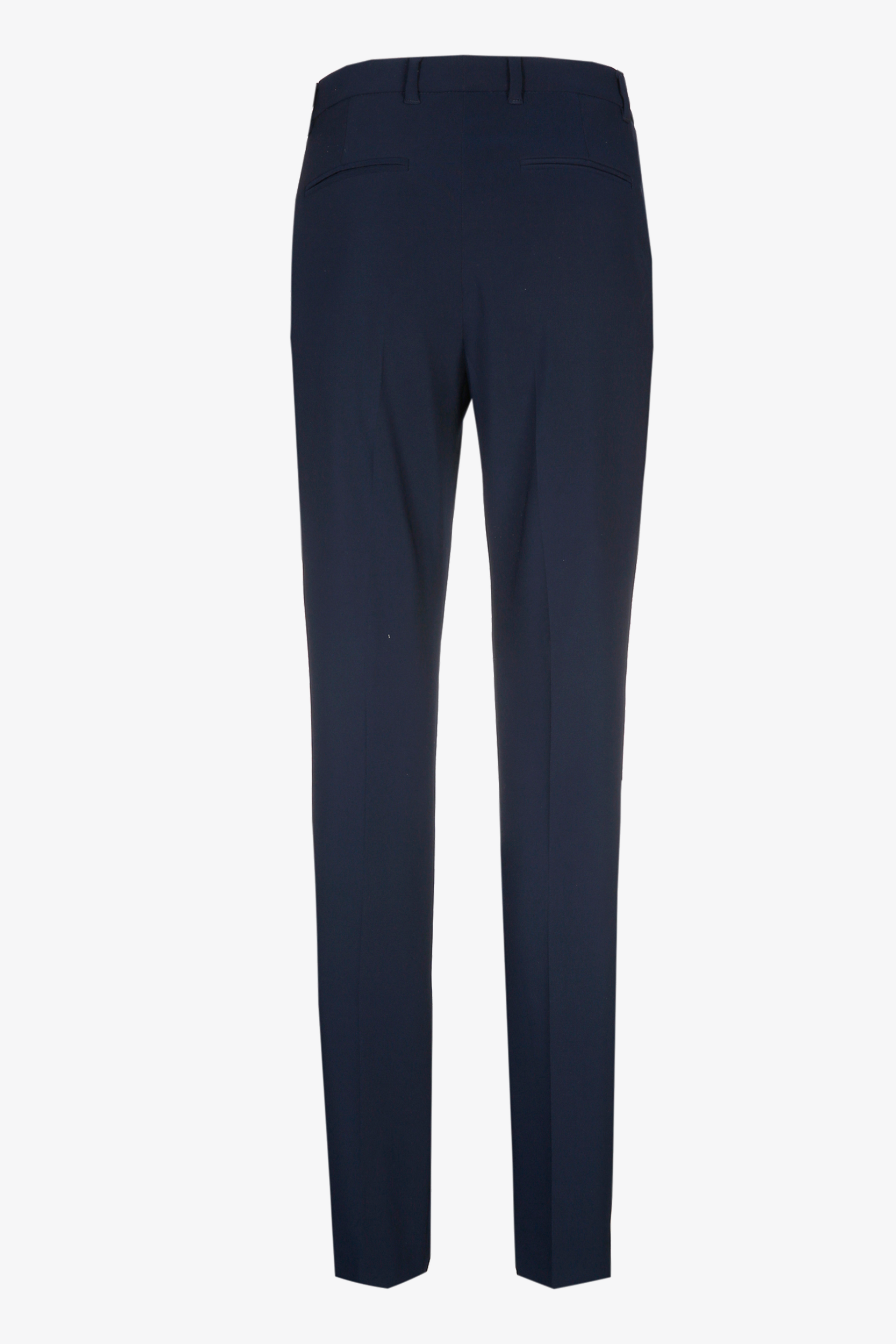 Dark-blue wrinkle-free chinos
