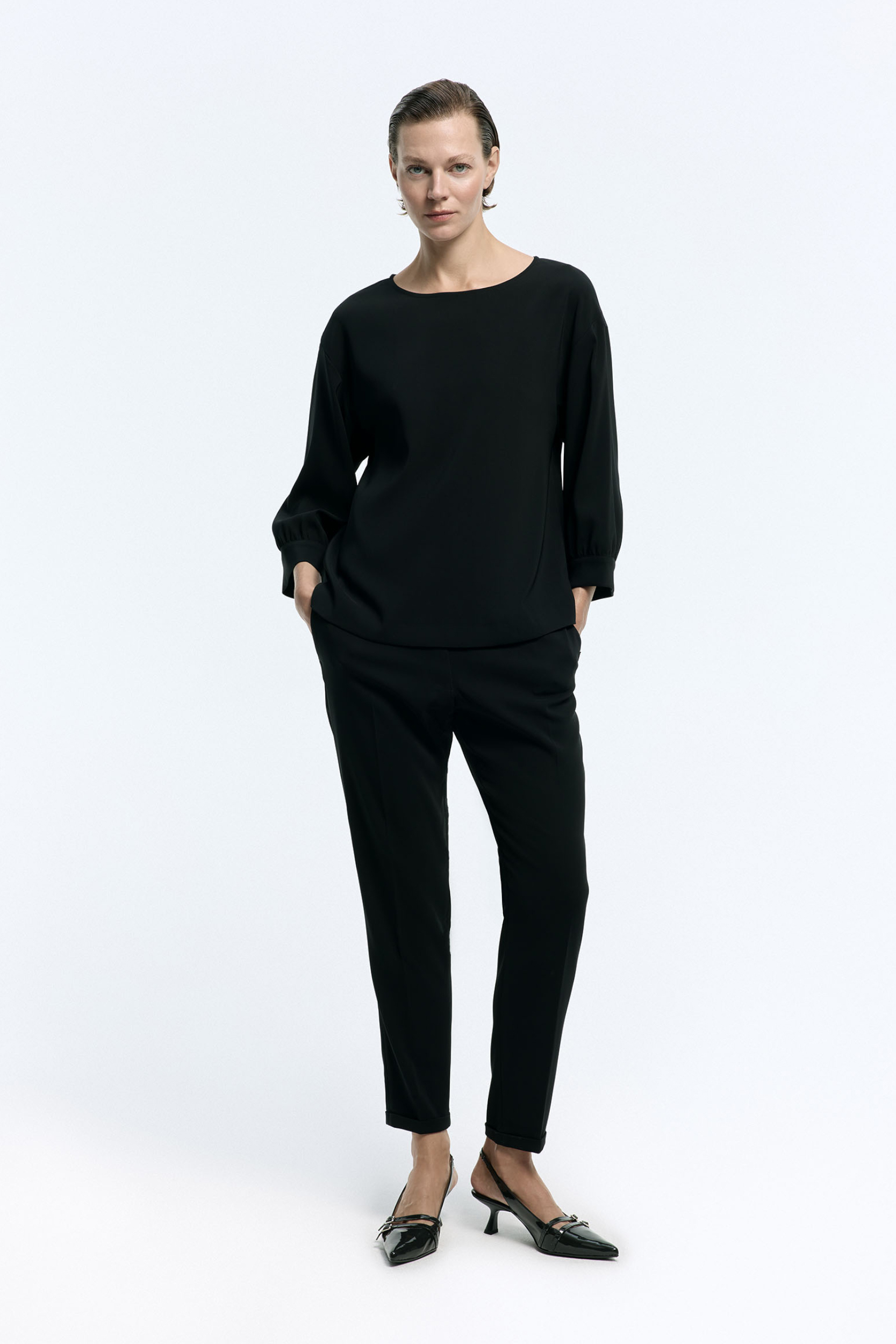 Pantalon noir habillé