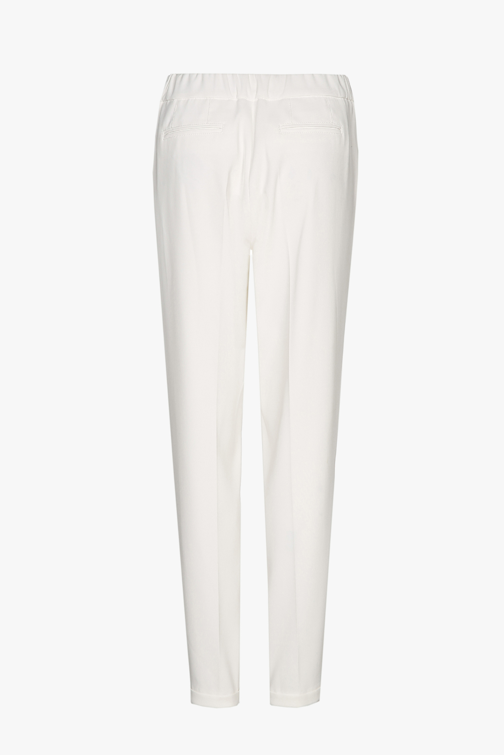 Smart white trousers