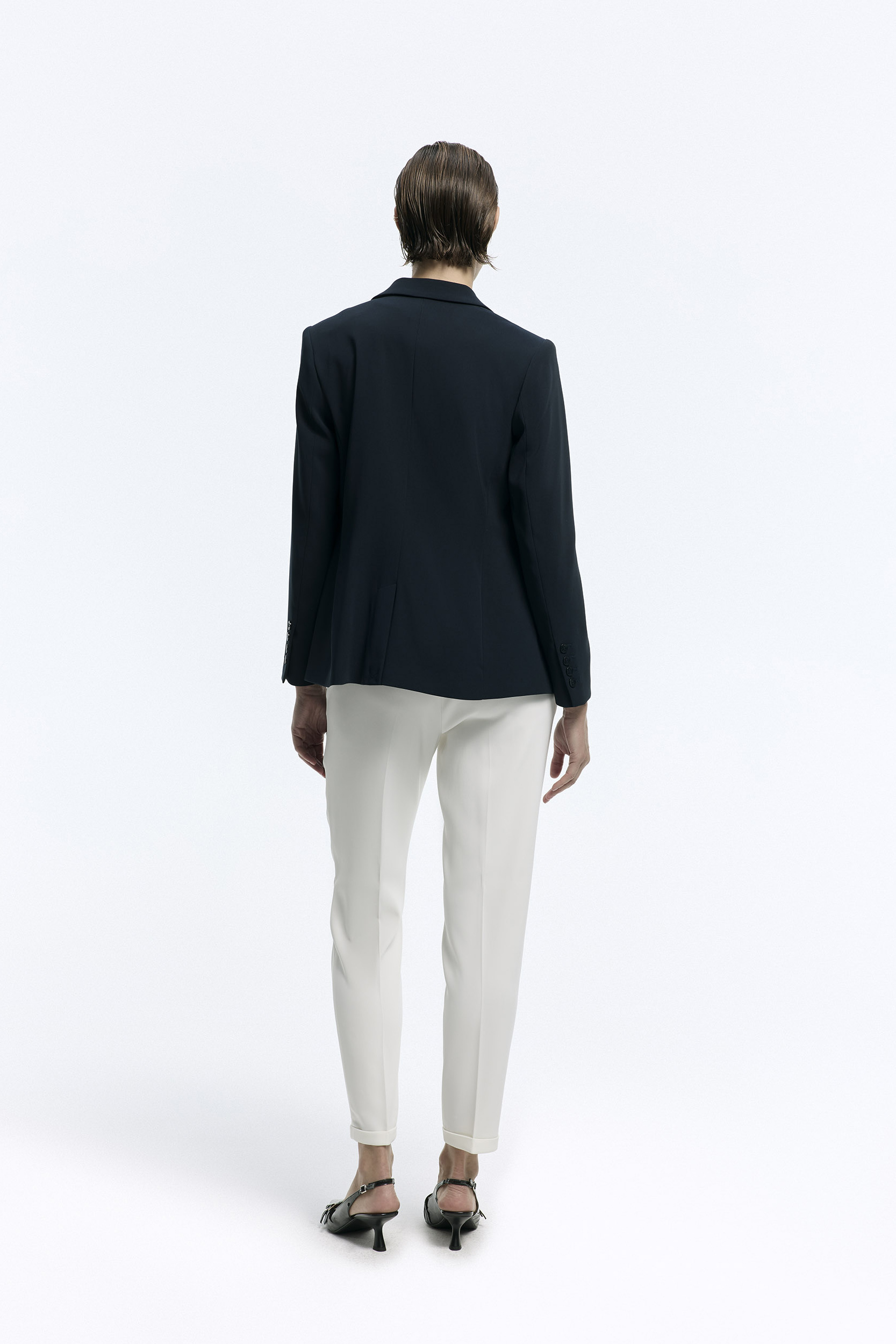 Elegante weiße Hosen