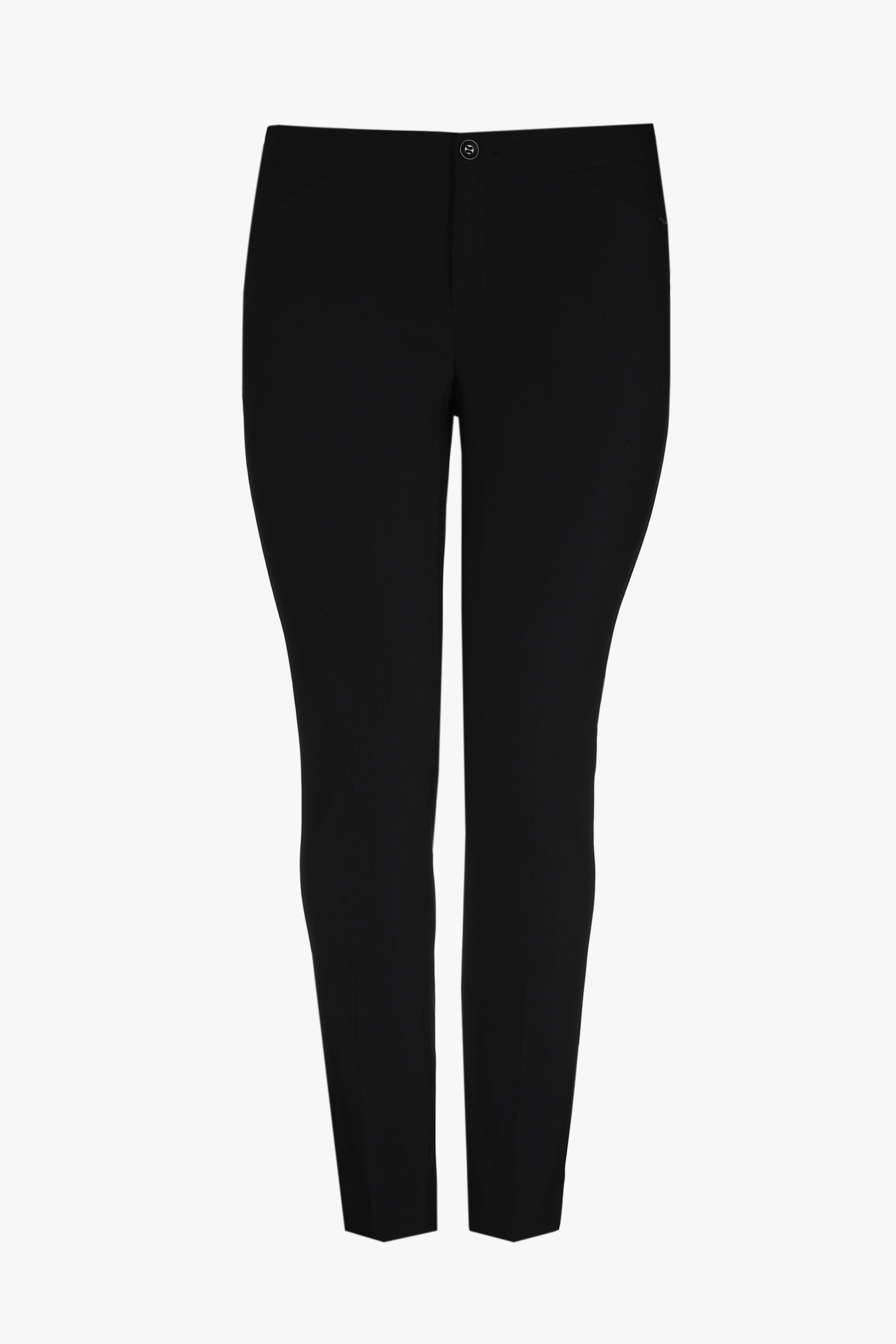 Pantalon noir à coupe ajustée