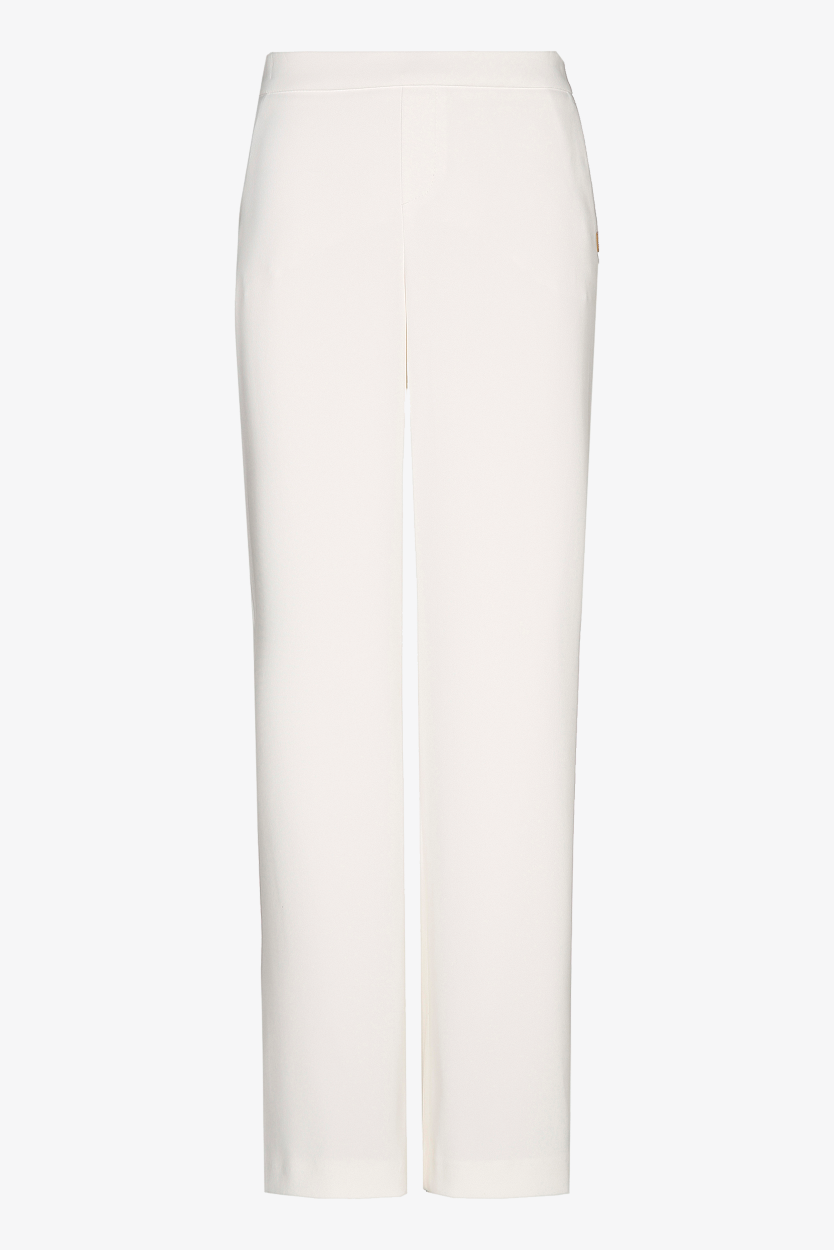 White loose-fitting trousers