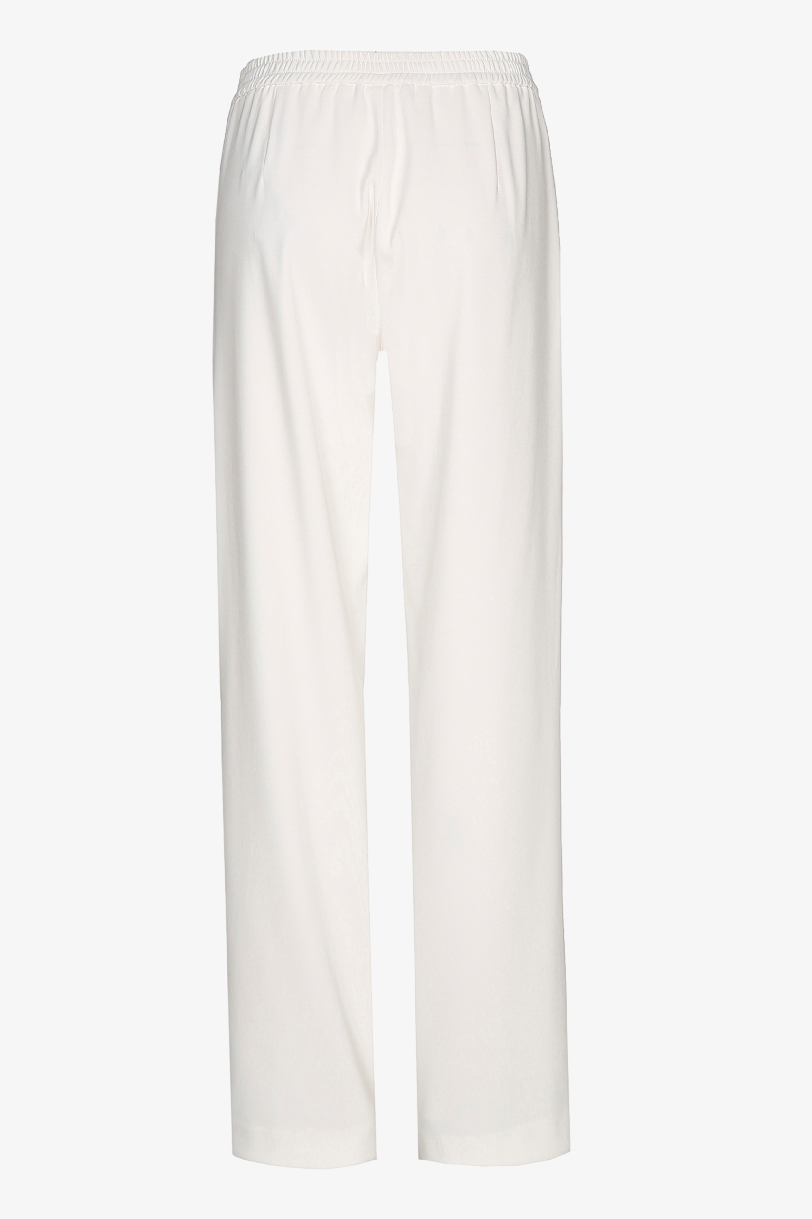 White loose-fitting trousers