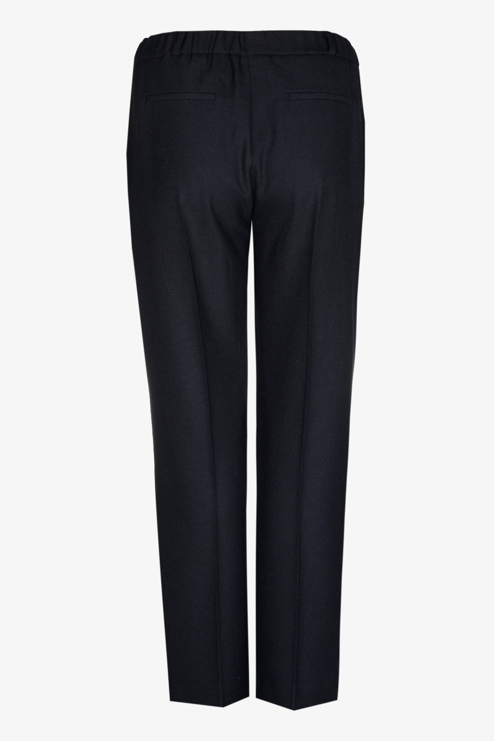 Blauwe comfortabele broek