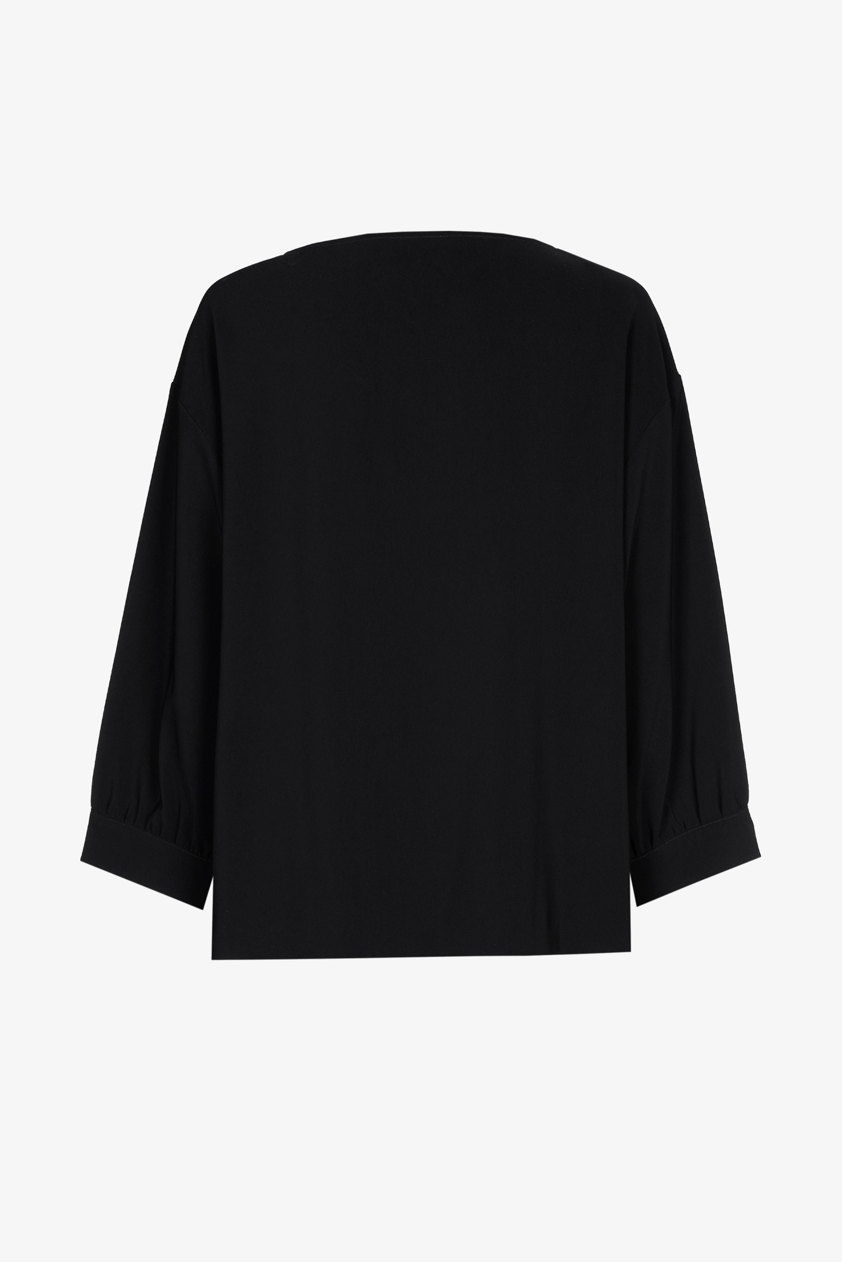 Blouse with loose sleeves