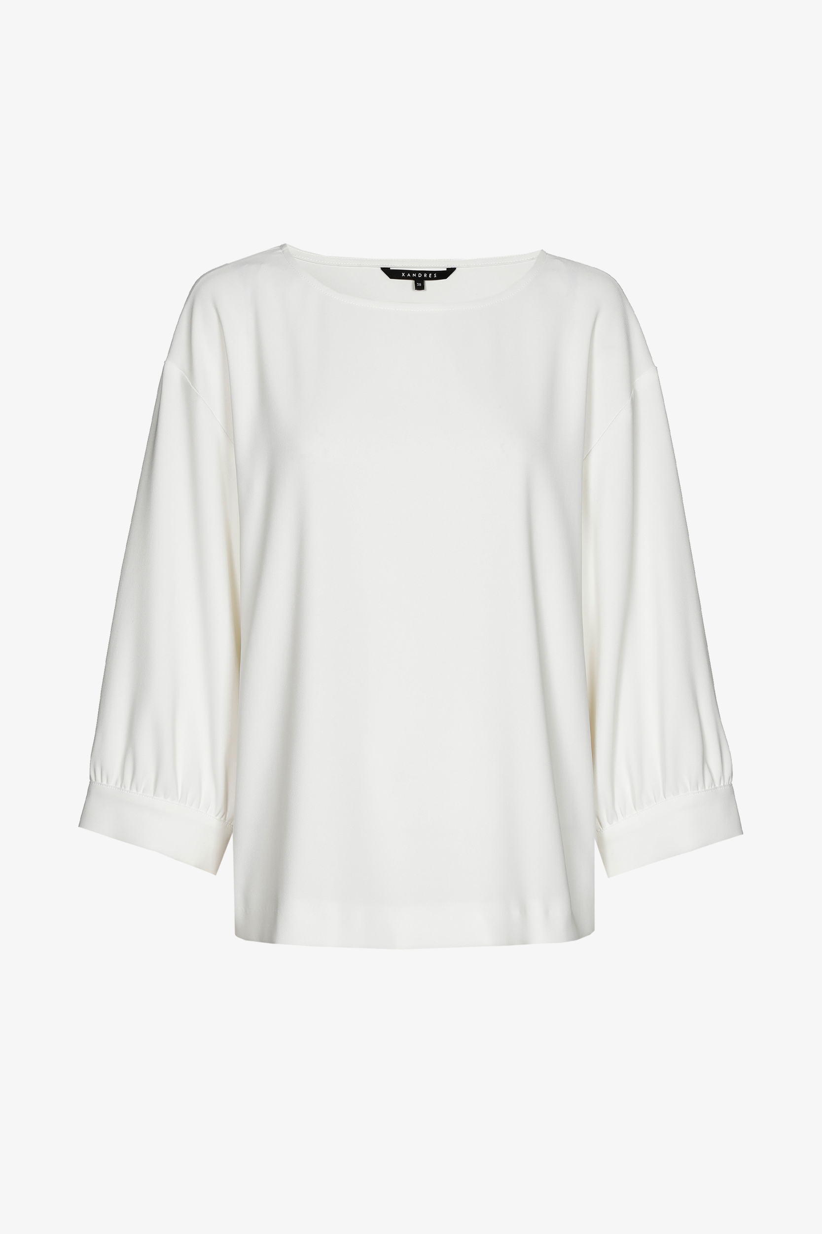 Blouse with loose sleeves