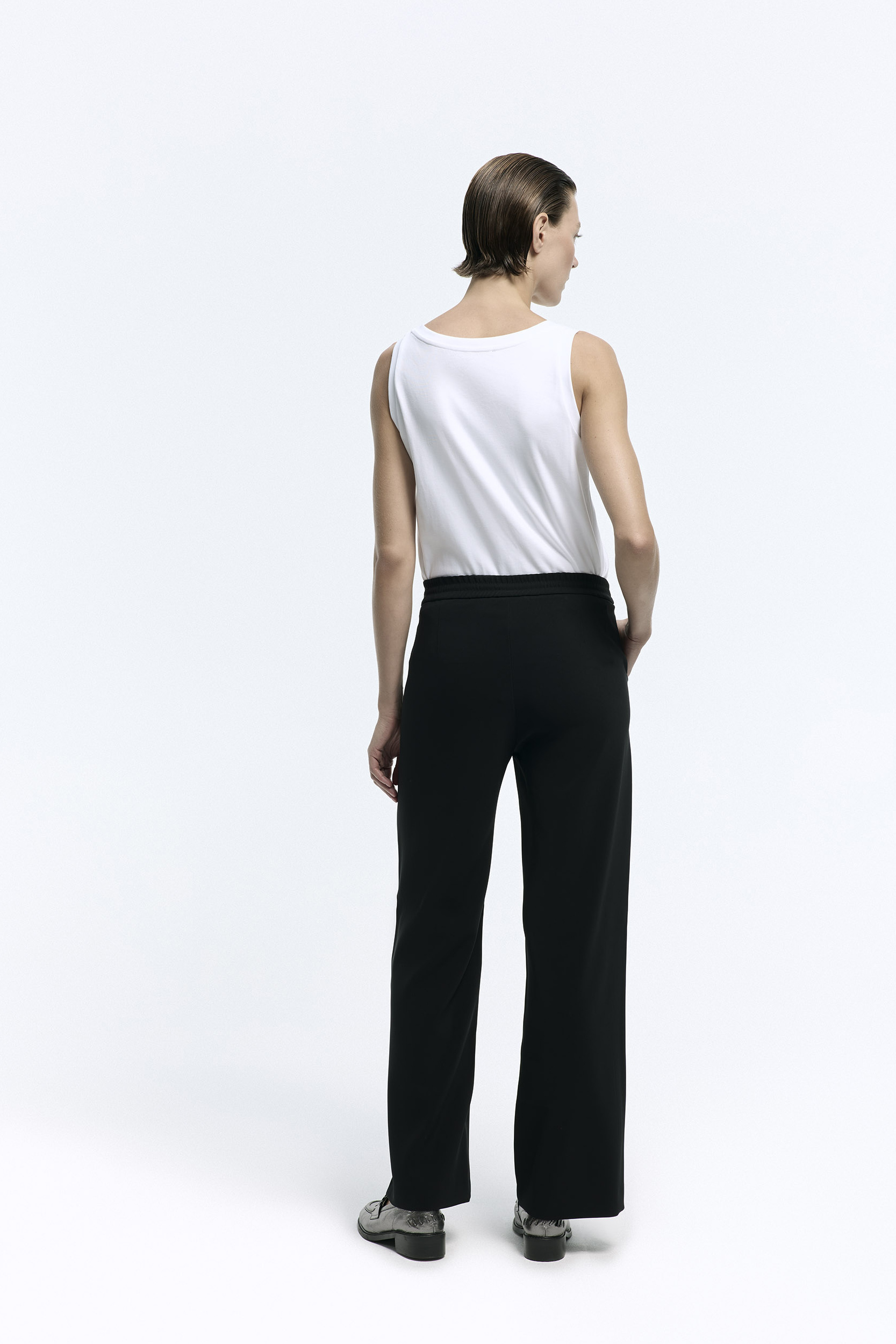 Top van organisch katoen