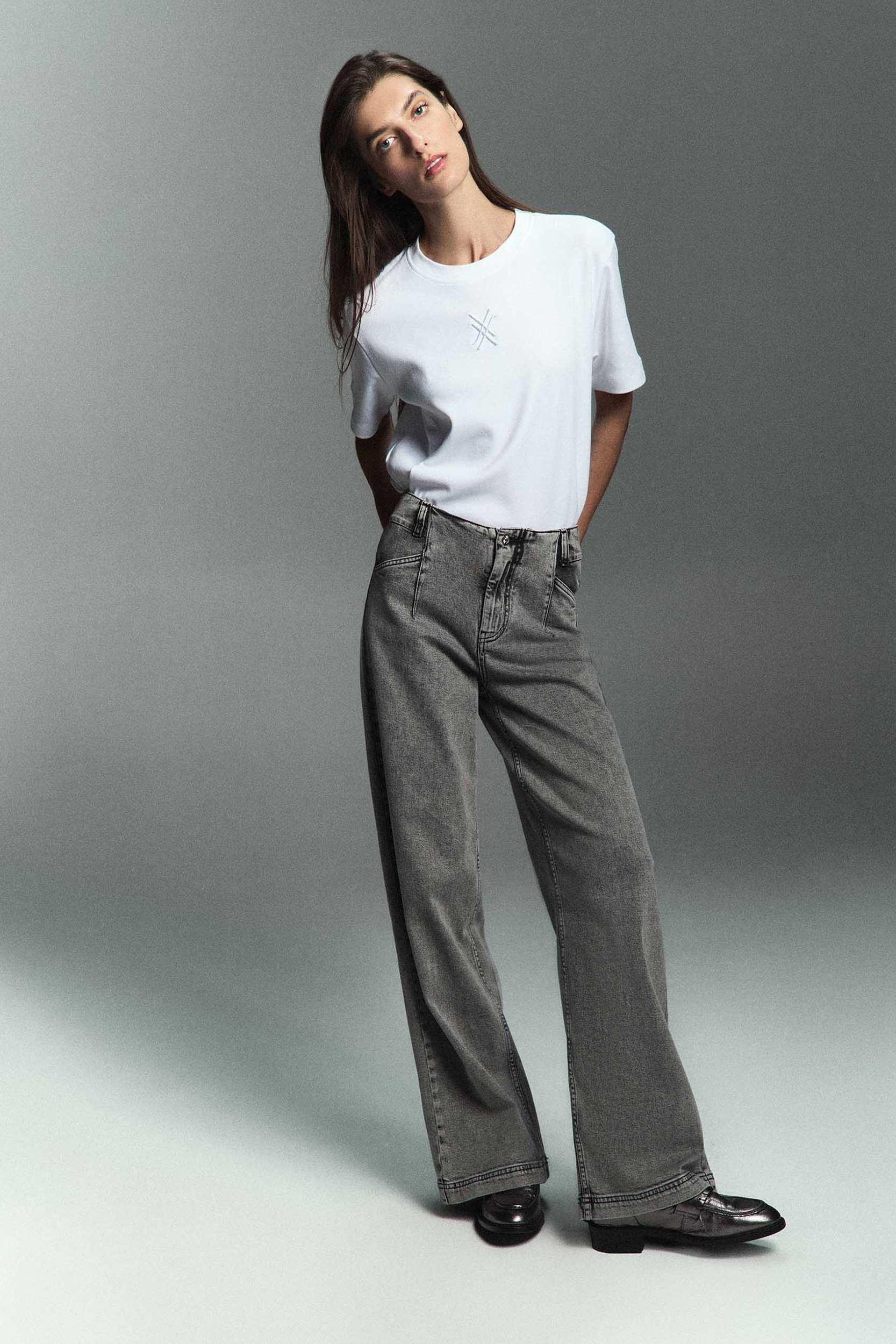T-shirt en coton biologique avec logo