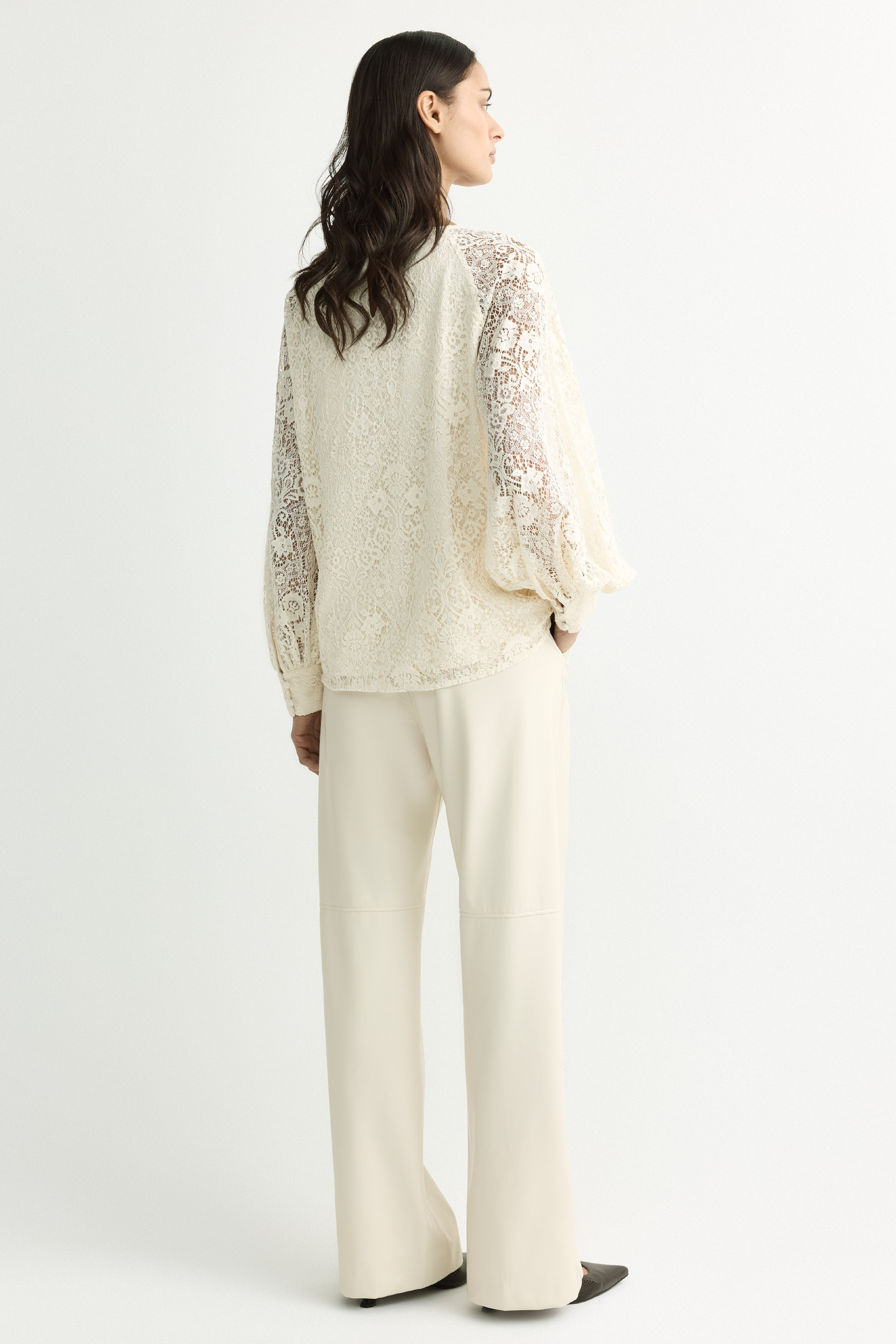 Pantalon en faux cuir
