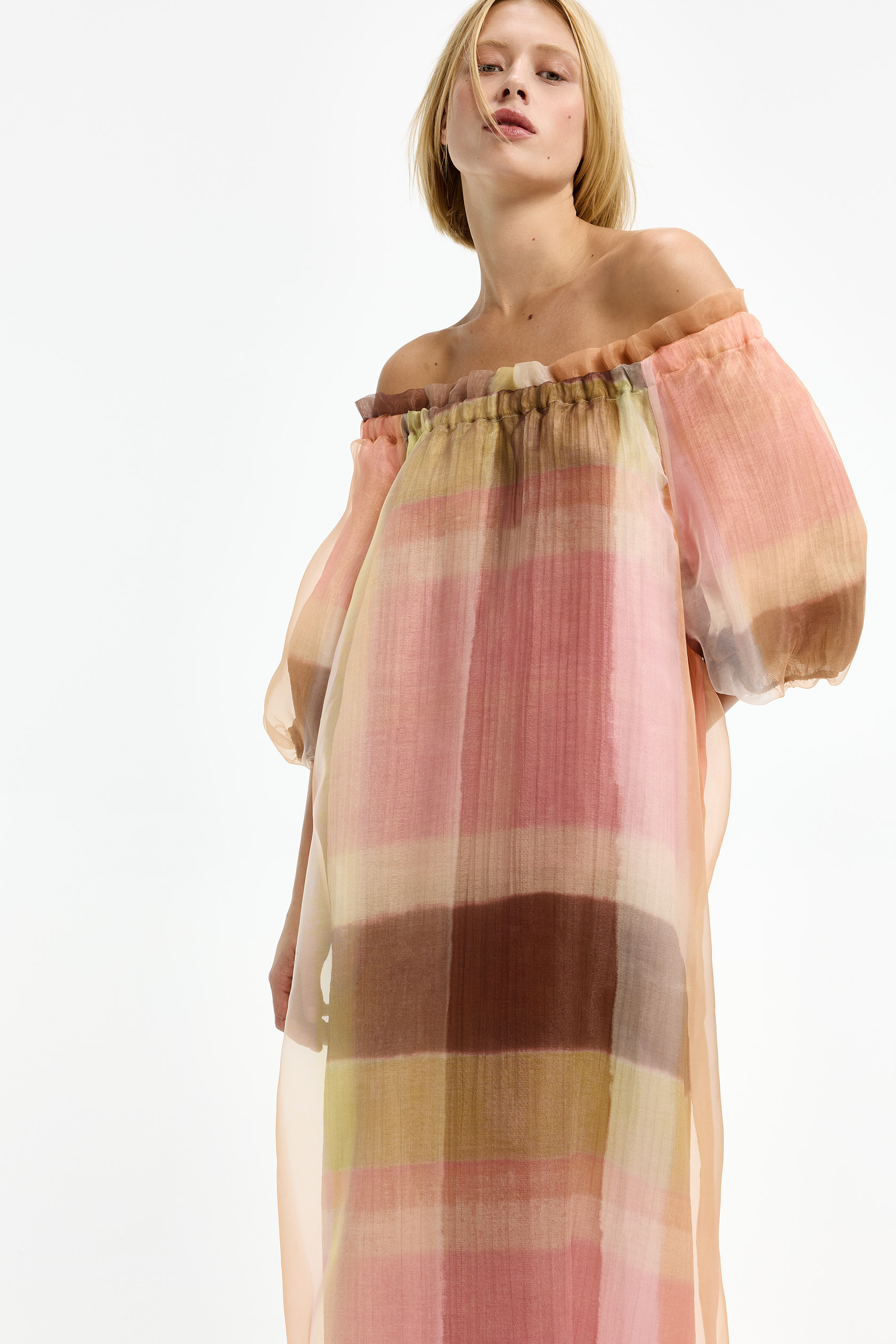 Voile-Kleid