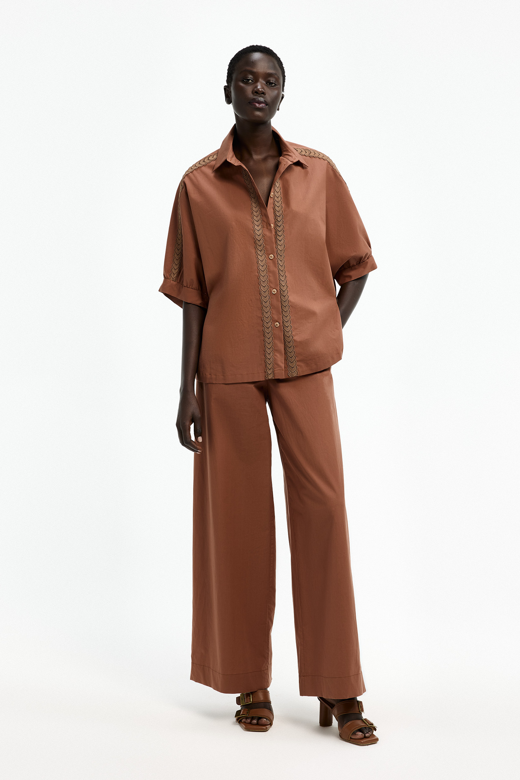 Pantalon en coton biologique