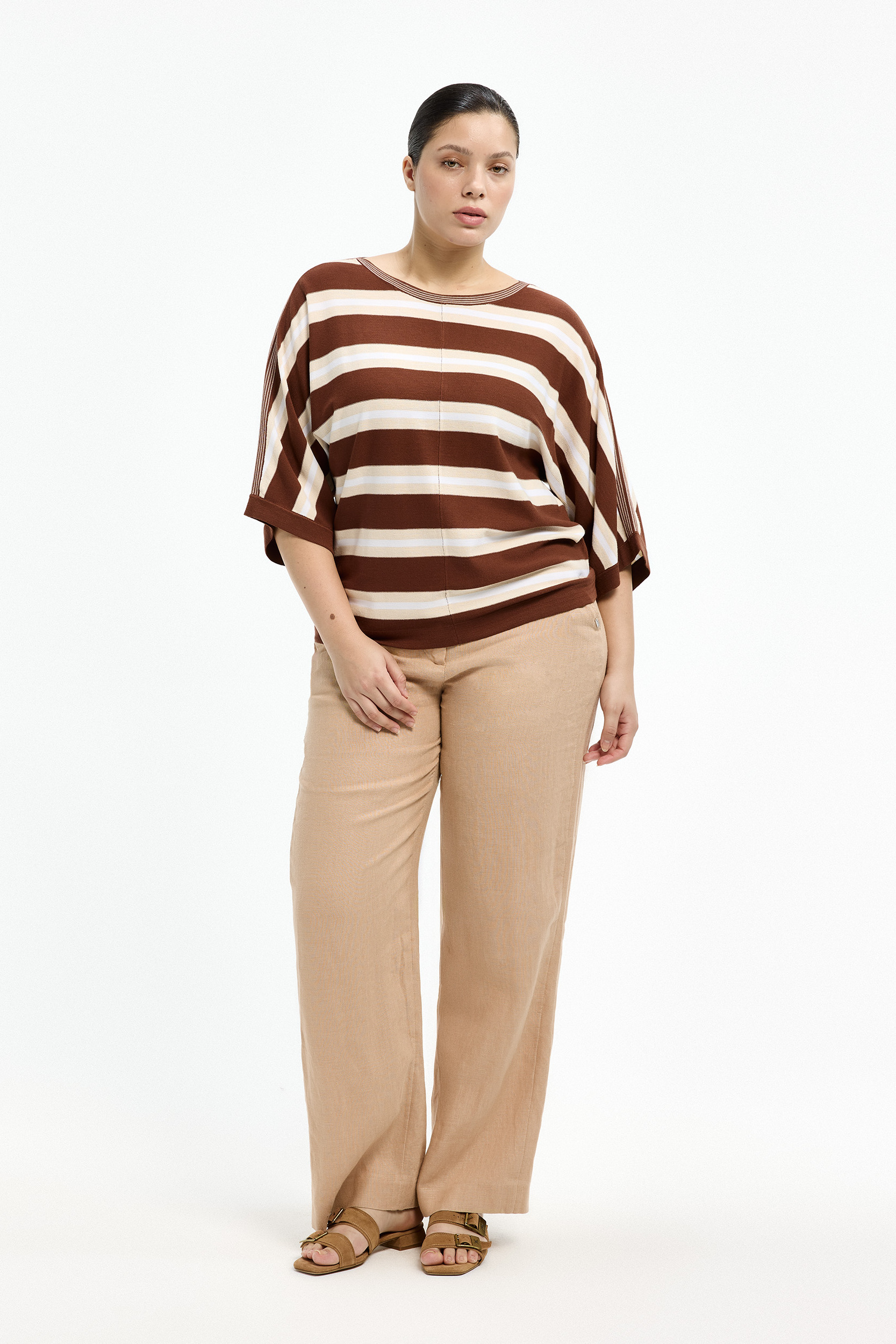Sommerliche Leinenhose