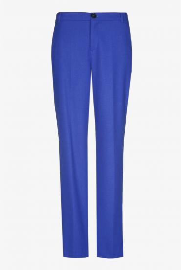 Tailored flannel trousers