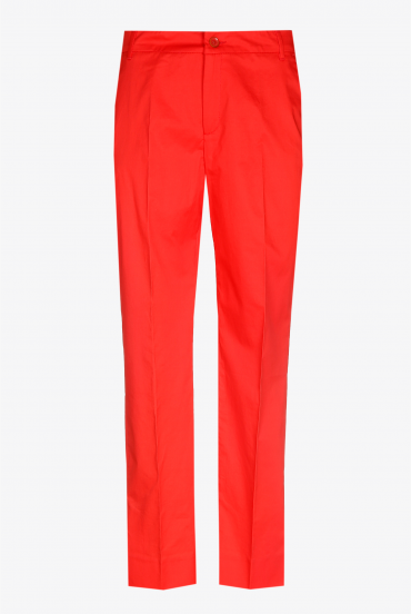 Broek met smalle pijpen