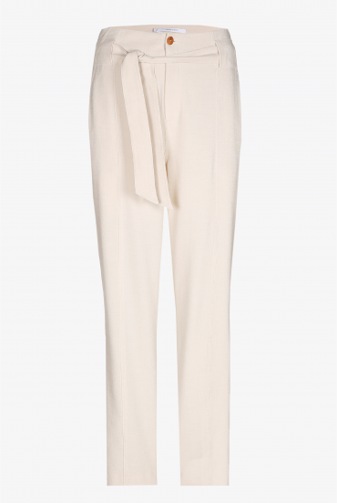 Pantalon à taille haute