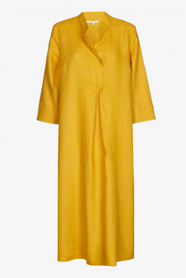 Midi linen dress