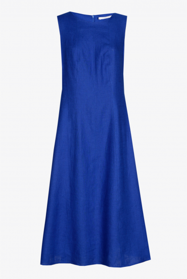 Linen A-line dress