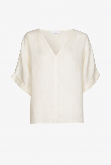 Blouse in zomers linnen