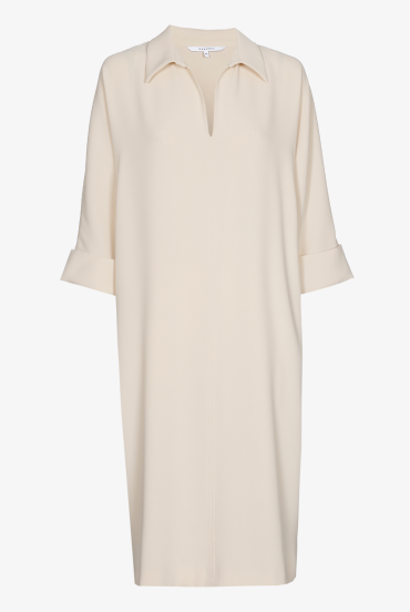 Hemdkleid mit V-Ausschnitt