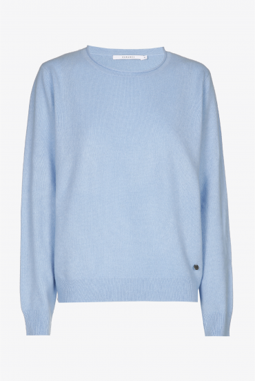 Light blue cashmere pullover