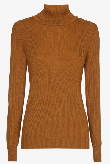 Jumper with turtleneck