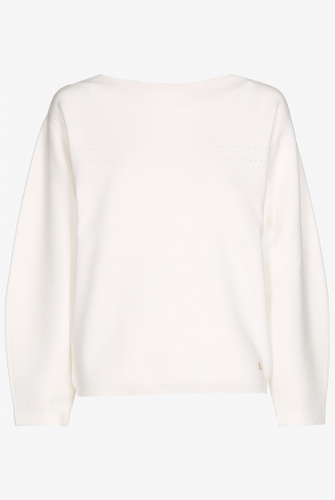 Jumper with wide sleeves